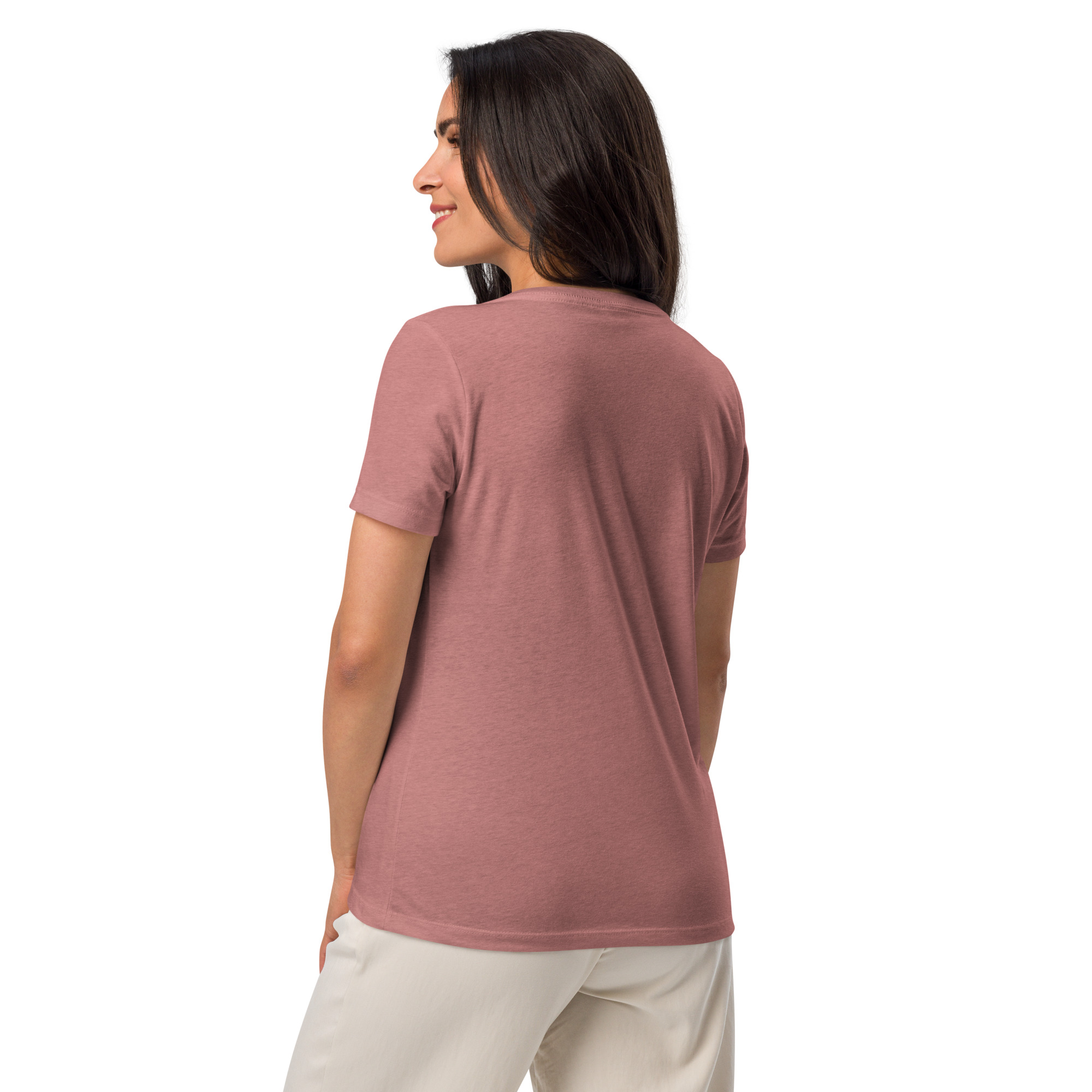 Wildly Beautiful Deer Skull V-neck T-shirt - Image 5