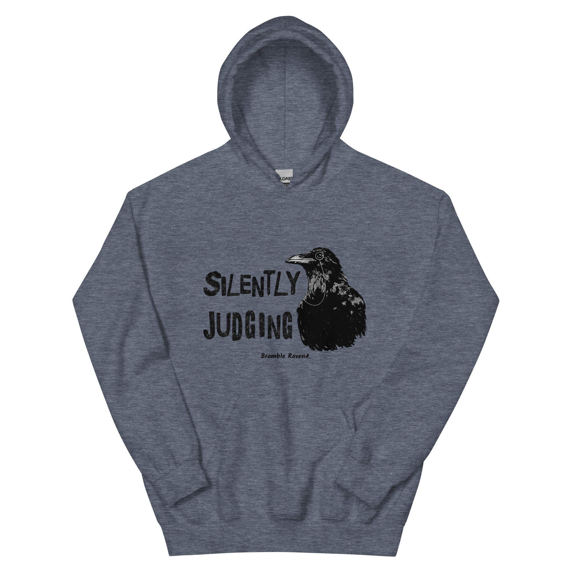 Silently Judging Crow Hoodie - Image 14
