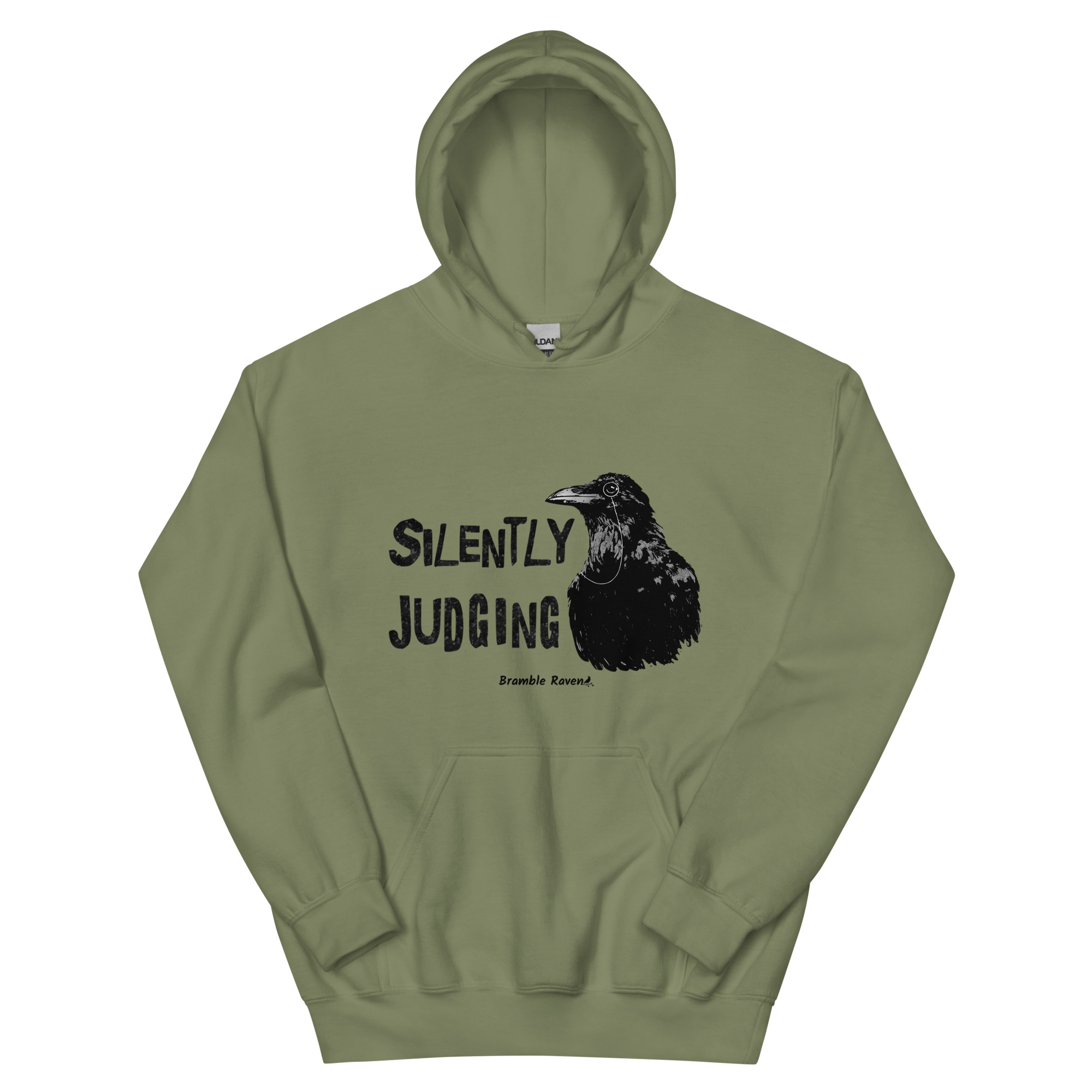 Silently Judging Crow Hoodie - Image 16