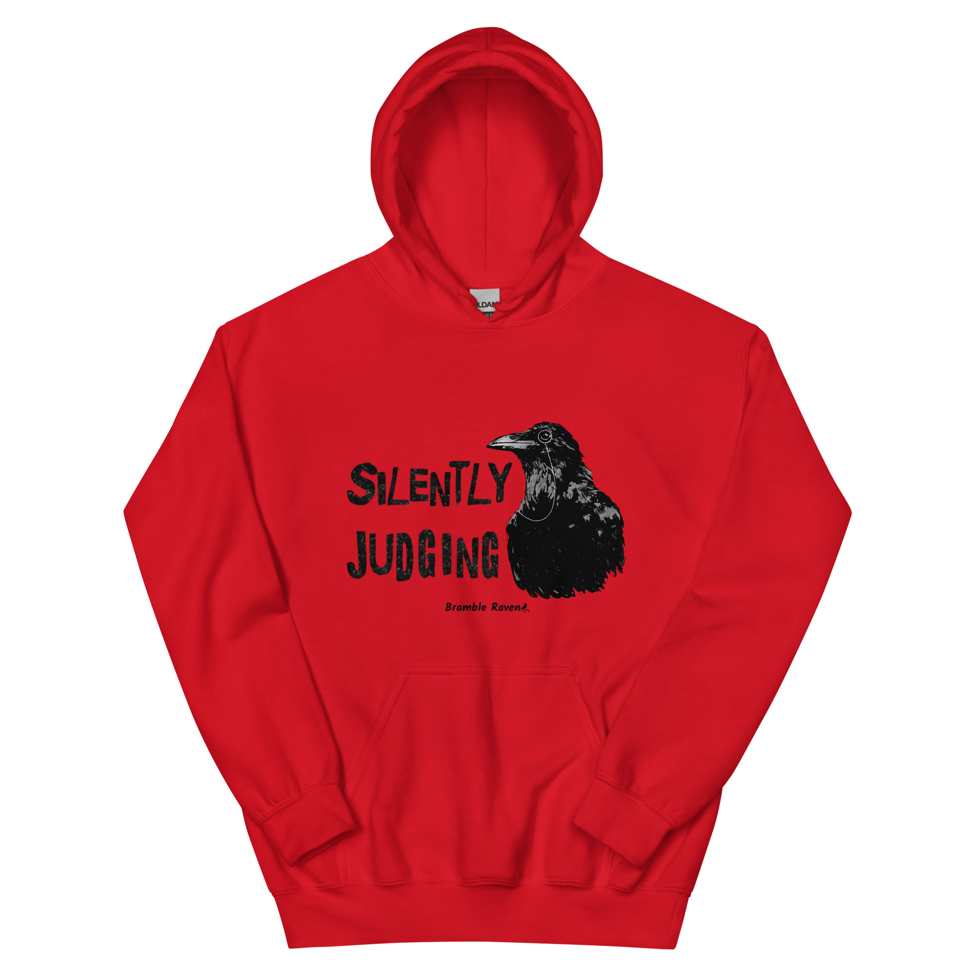 Silently Judging Crow Hoodie