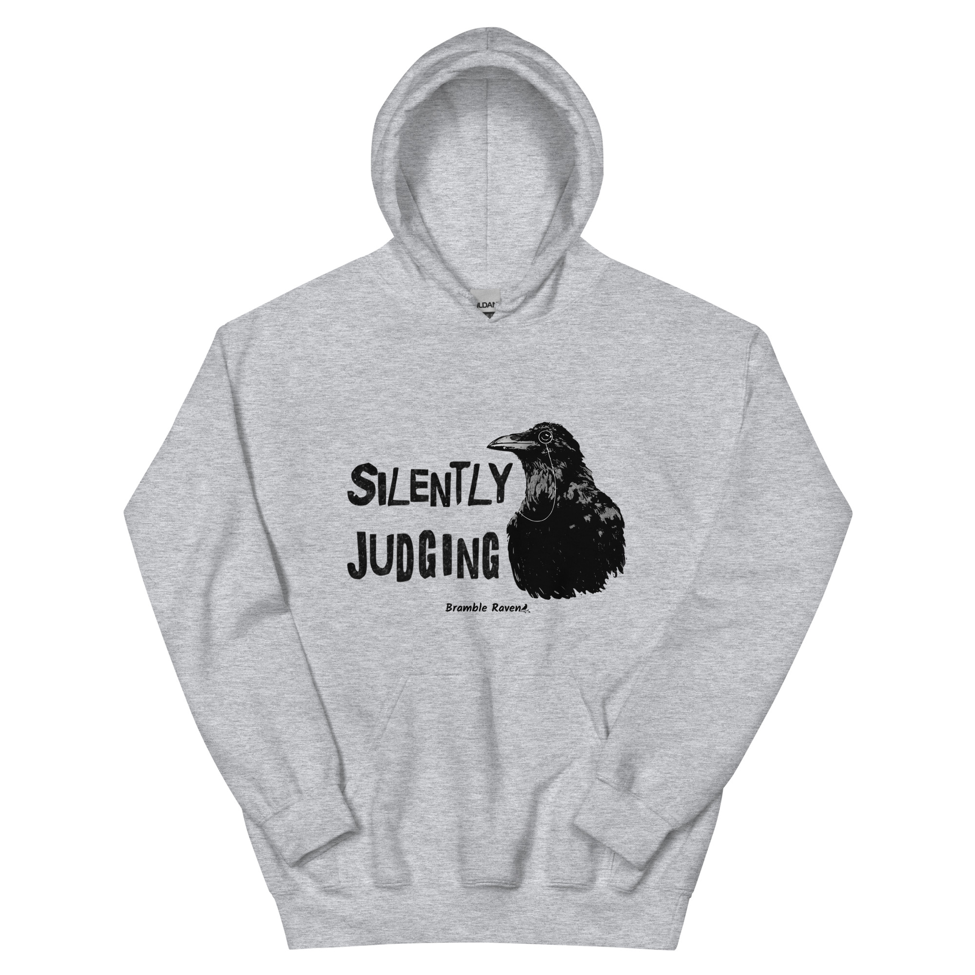 Silently Judging Crow Hoodie - Image 17