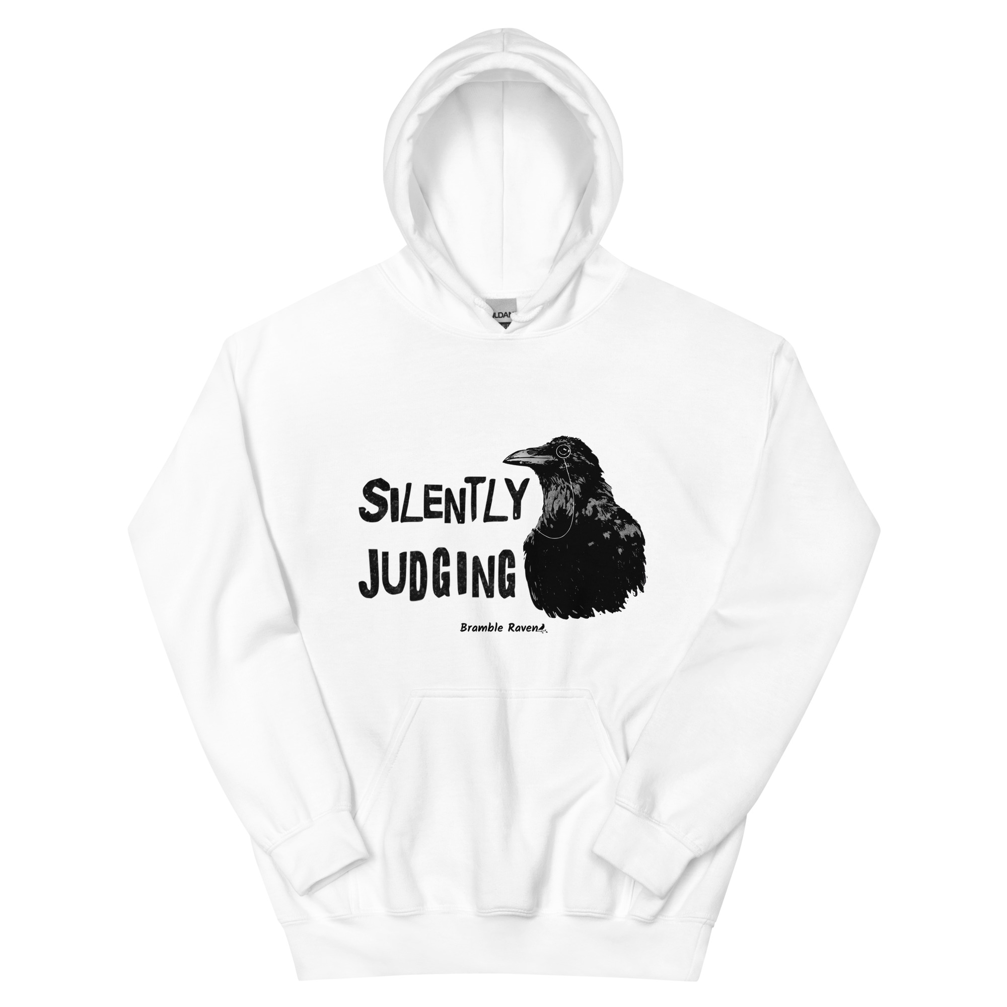 Silently Judging Crow Hoodie - Image 21