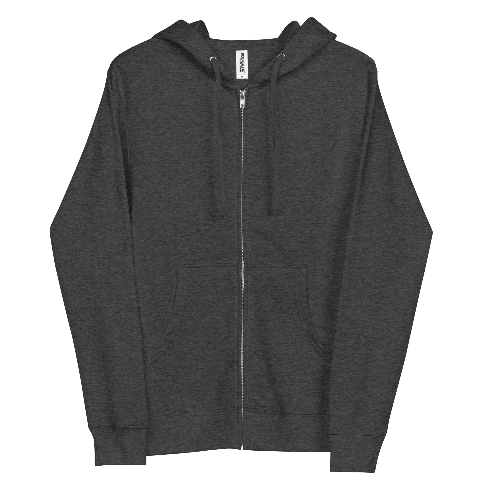 White Deer Skull Fleece Zip Up Hoodie - Image 10