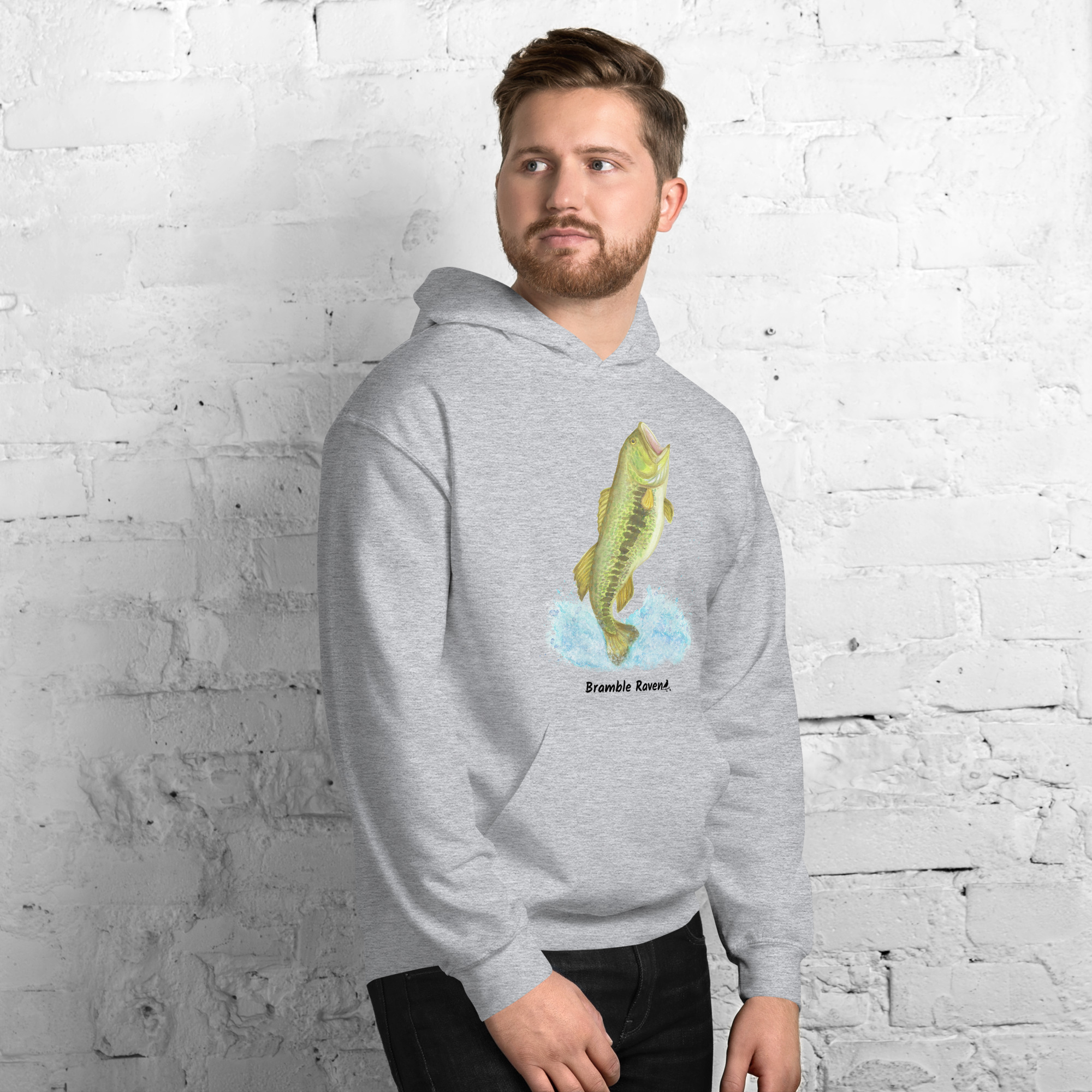 Largemouth Bass Hoodie - Image 2