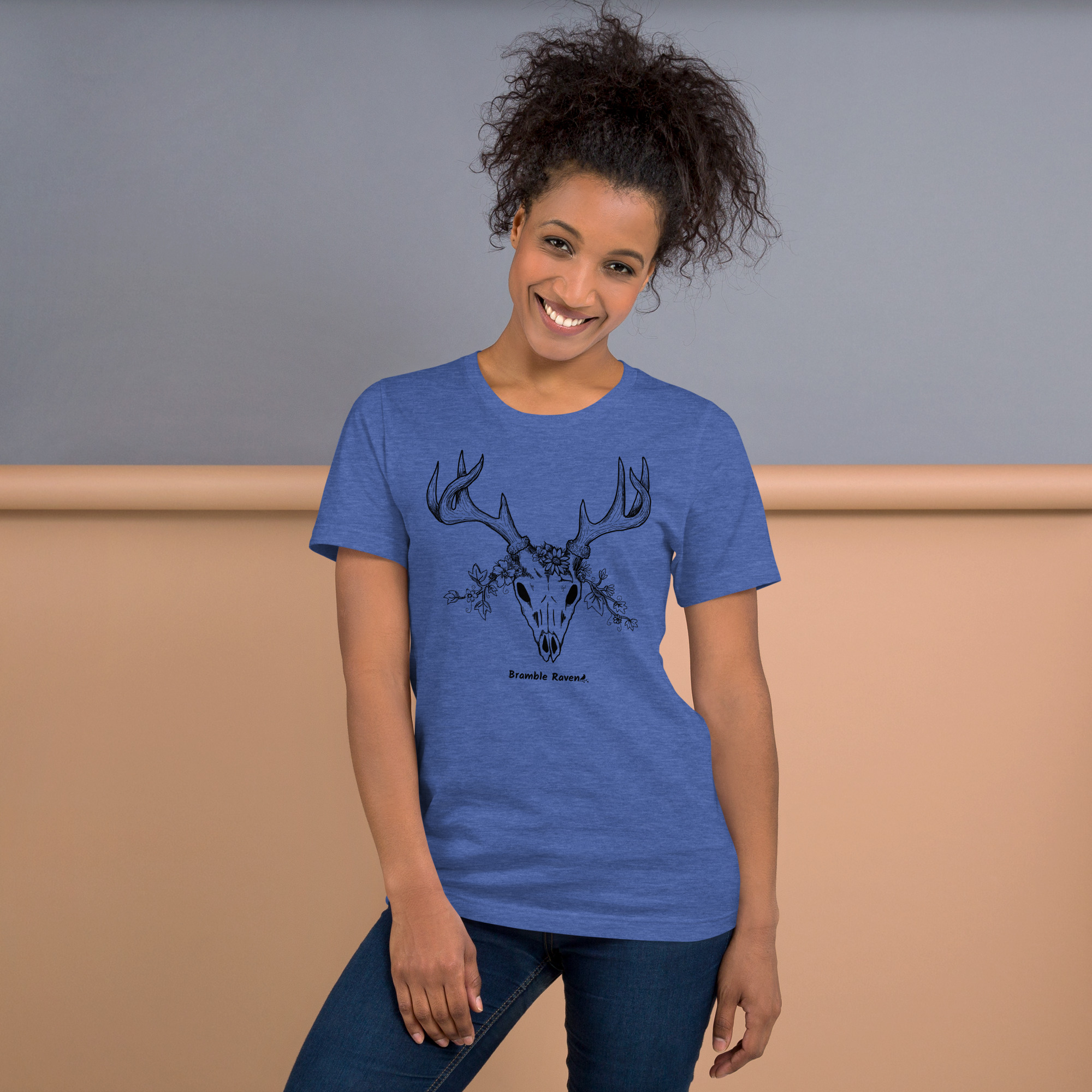 Balance Deer Skull T-shirt - Image 3