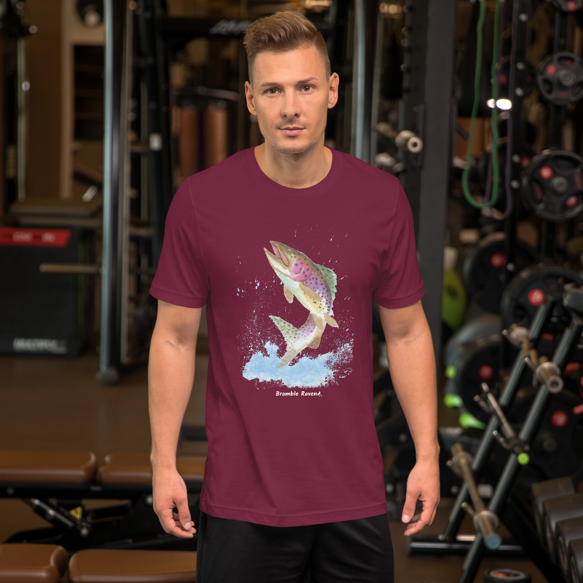 Rainbow Trout T-shirt - Image 2