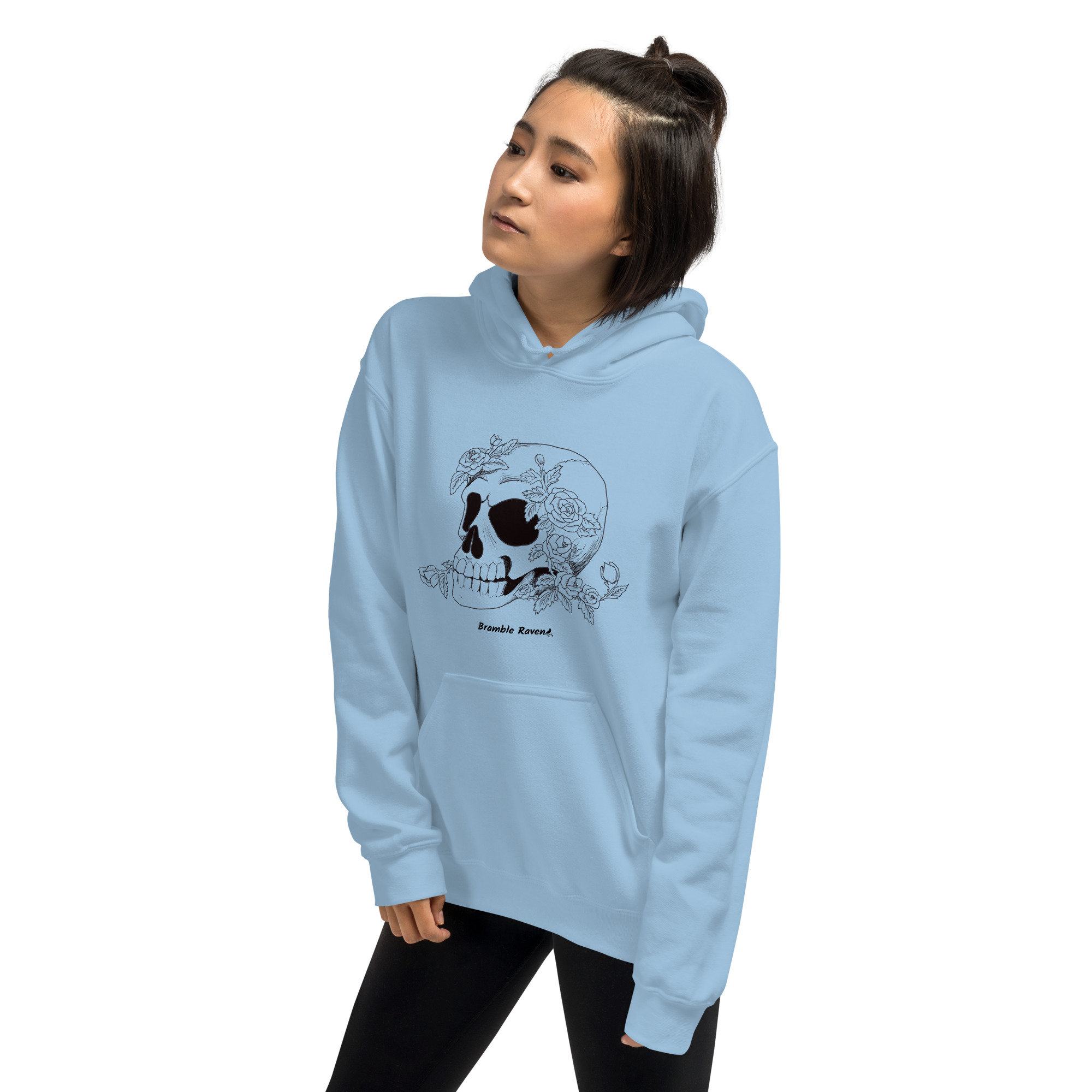 Blossom Skull Hoodie - Image 4