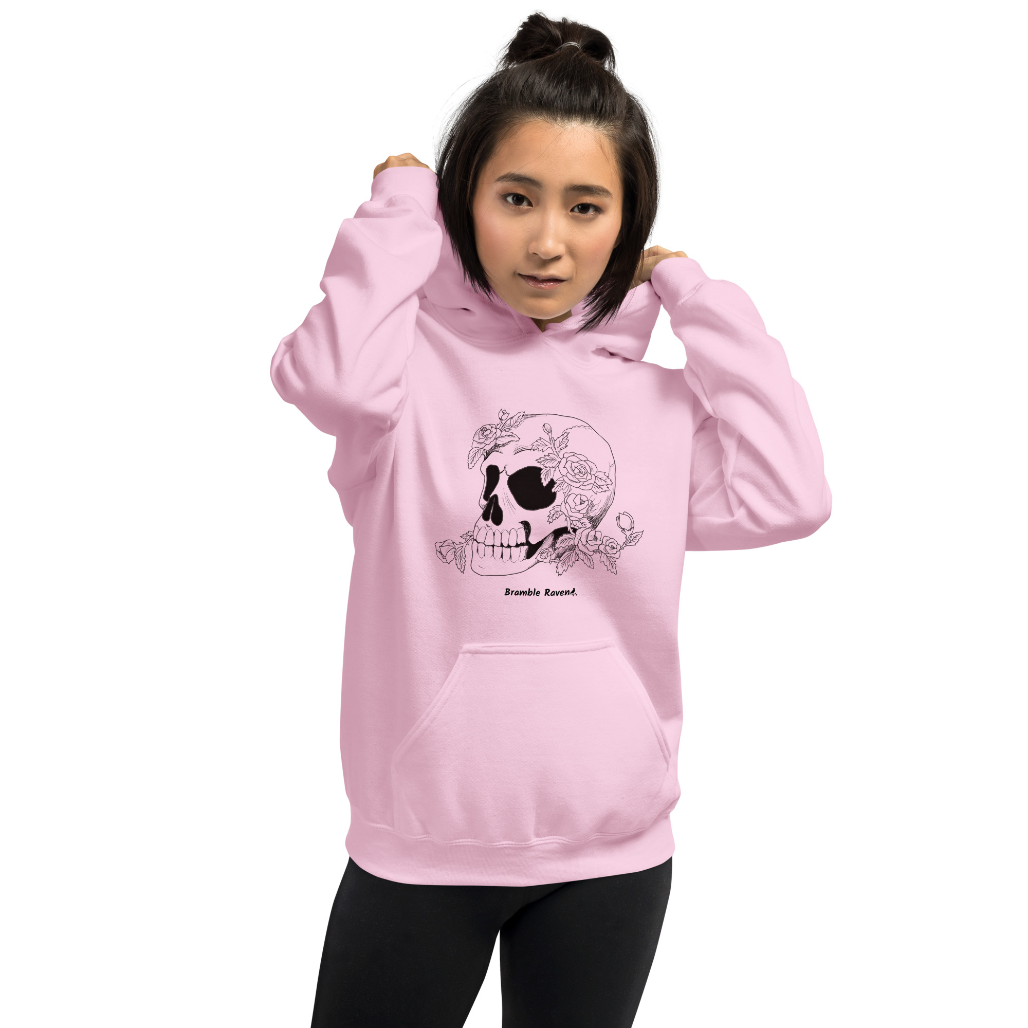 Blossom Skull Hoodie - Image 6