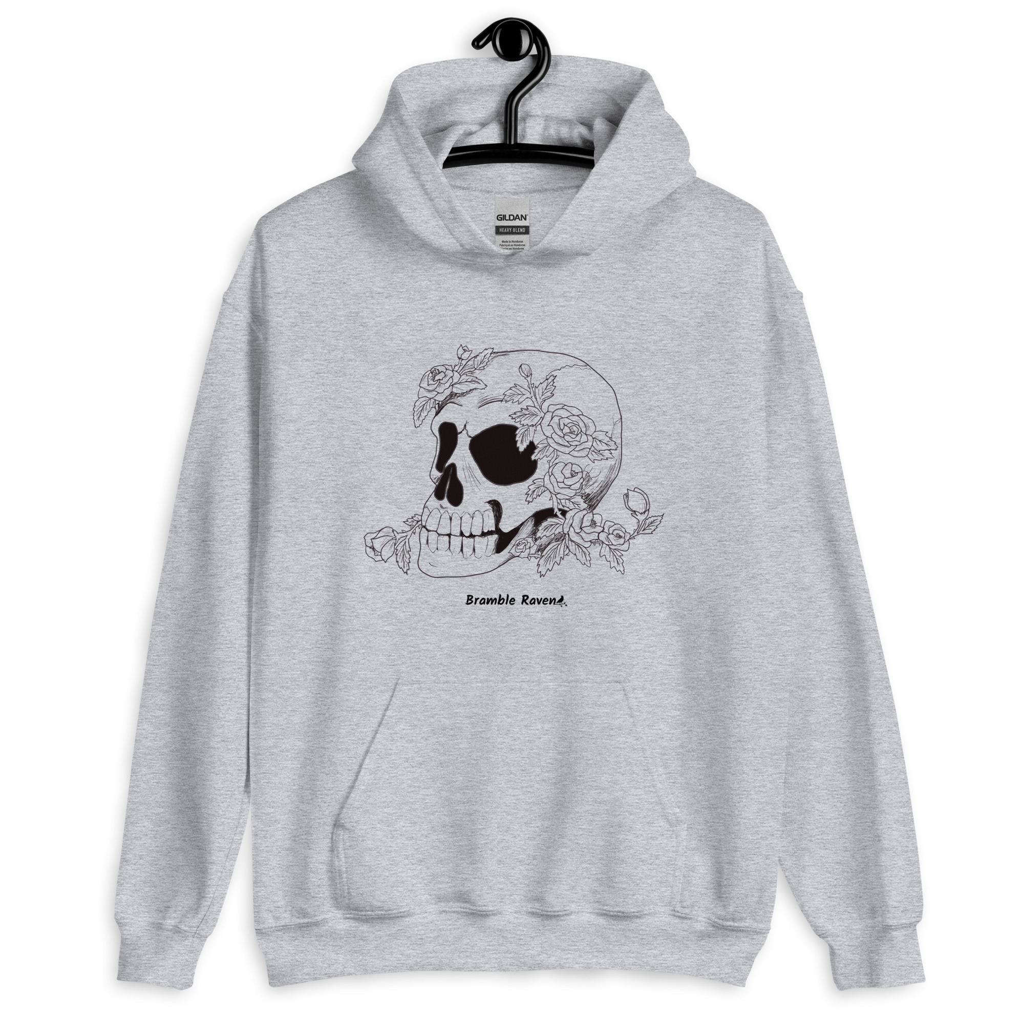 Blossom Skull Hoodie - Image 11