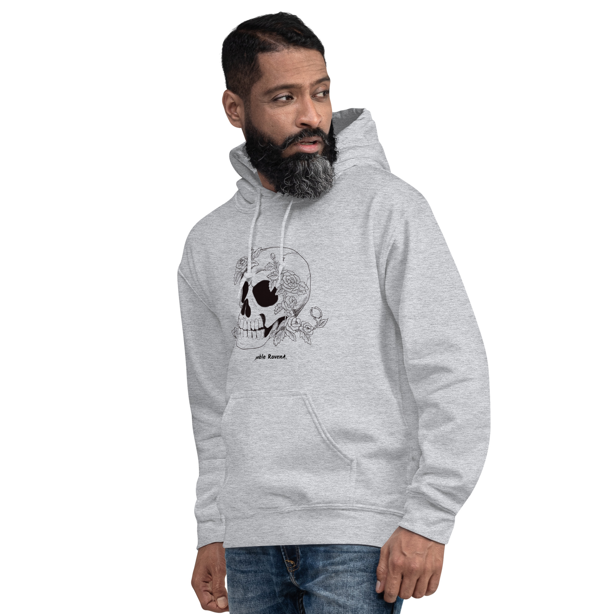 Blossom Skull Hoodie - Image 2