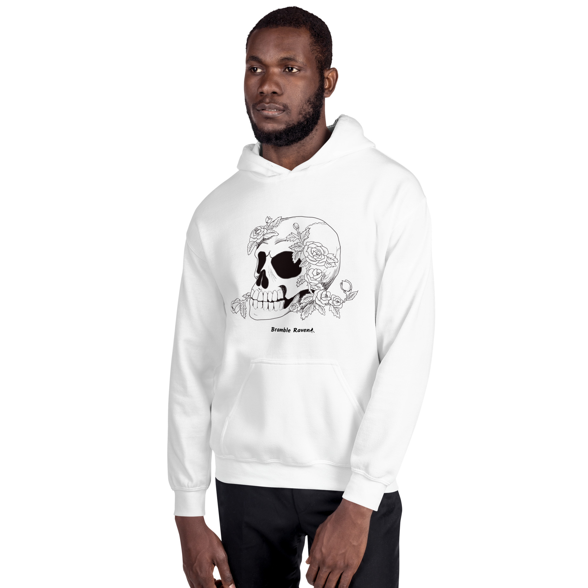 Blossom Skull Hoodie - Image 9