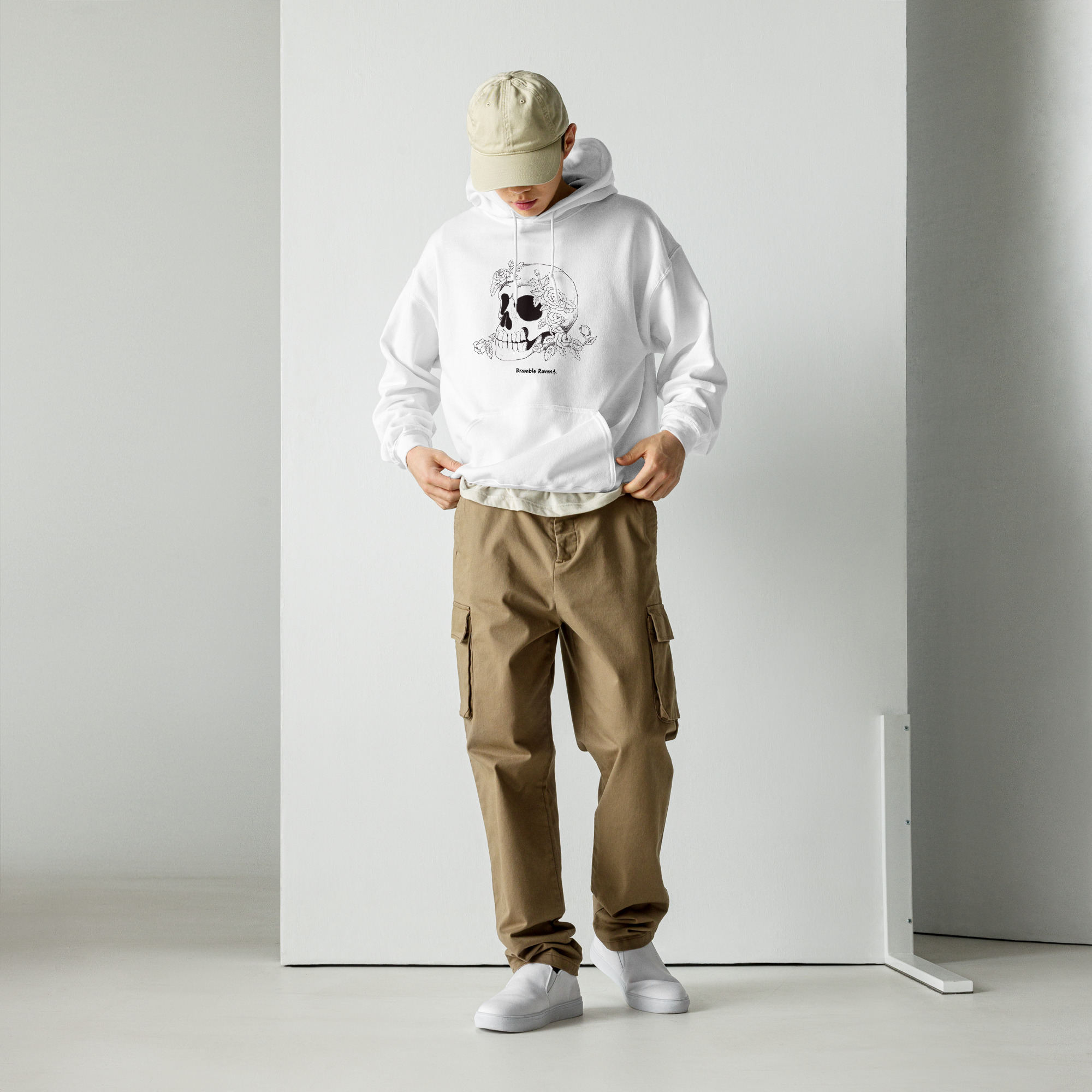 Blossom Skull Hoodie - Image 7