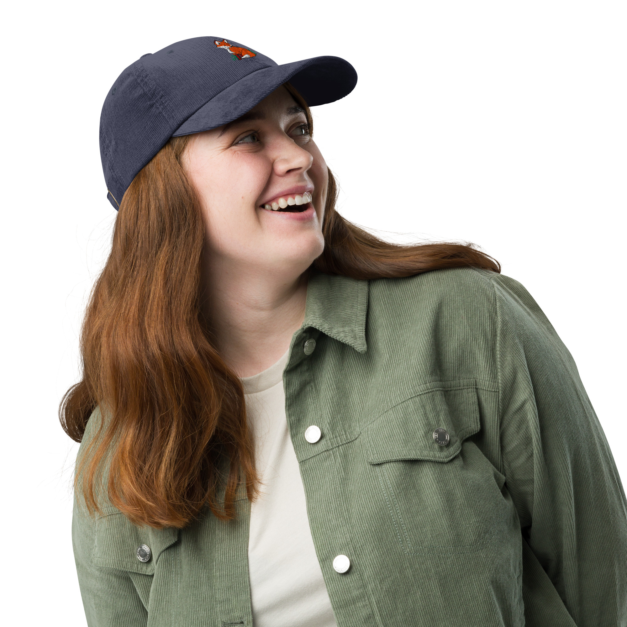 Fox Corduroy Cap - Image 4