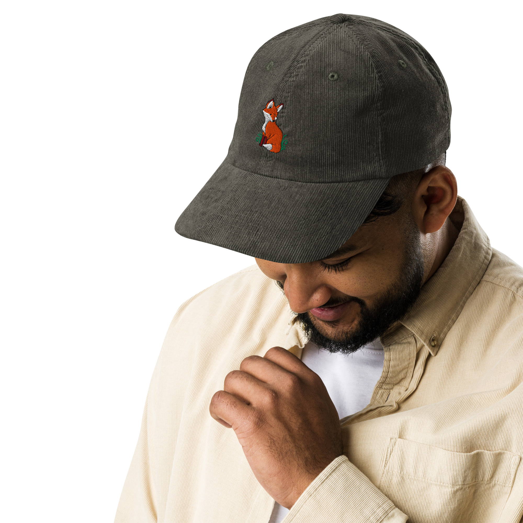 Fox Corduroy Cap - Image 8