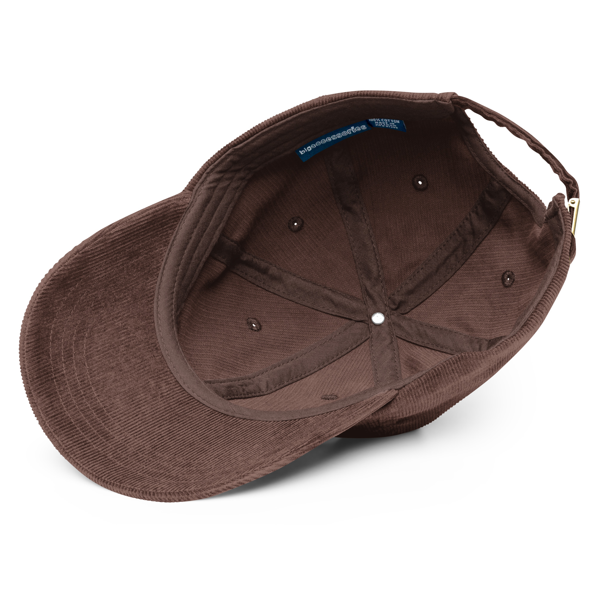 Fox and Dandelion Wish Mouse Corduroy Cap - Image 5