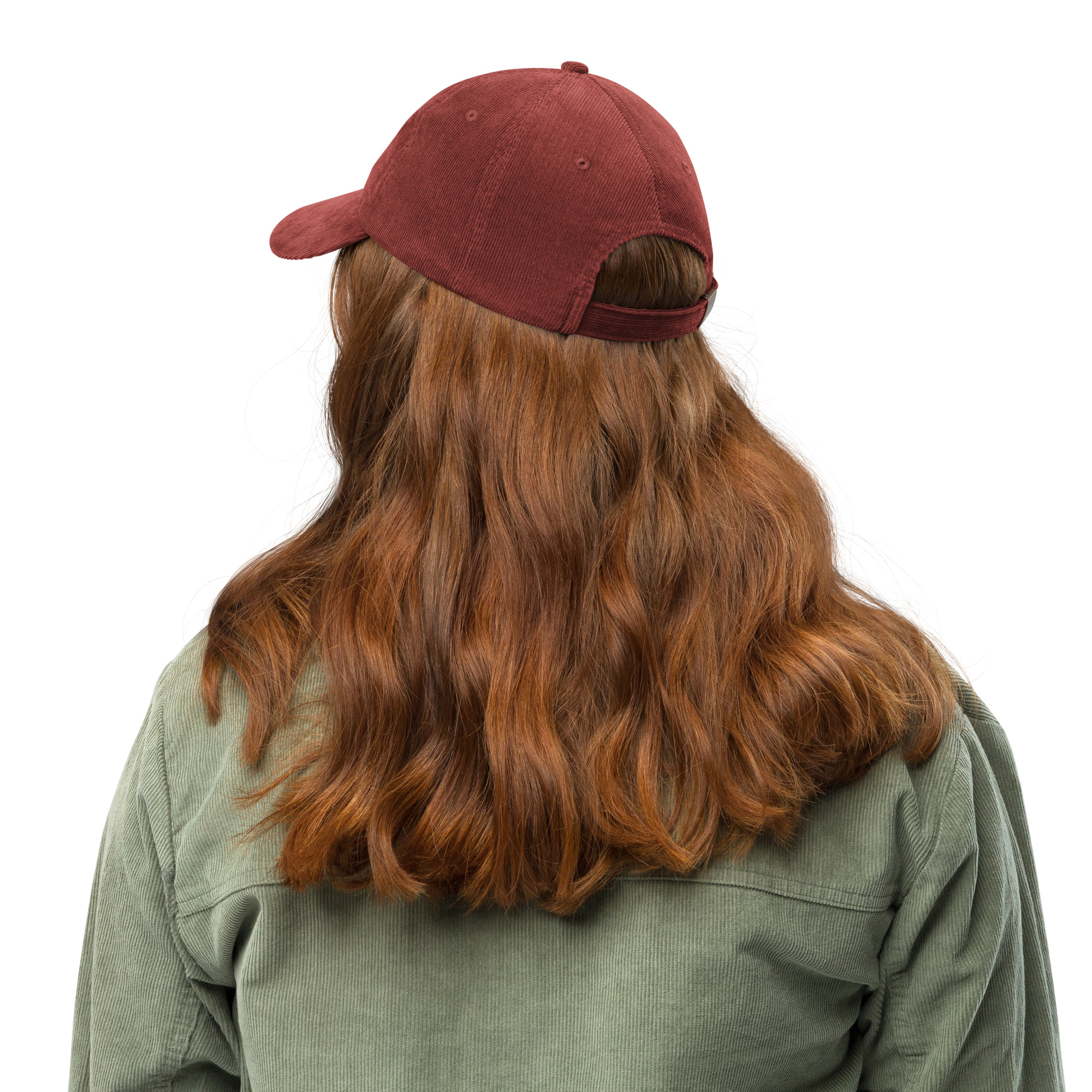 Fox and Dandelion Wish Mouse Corduroy Cap - Image 7