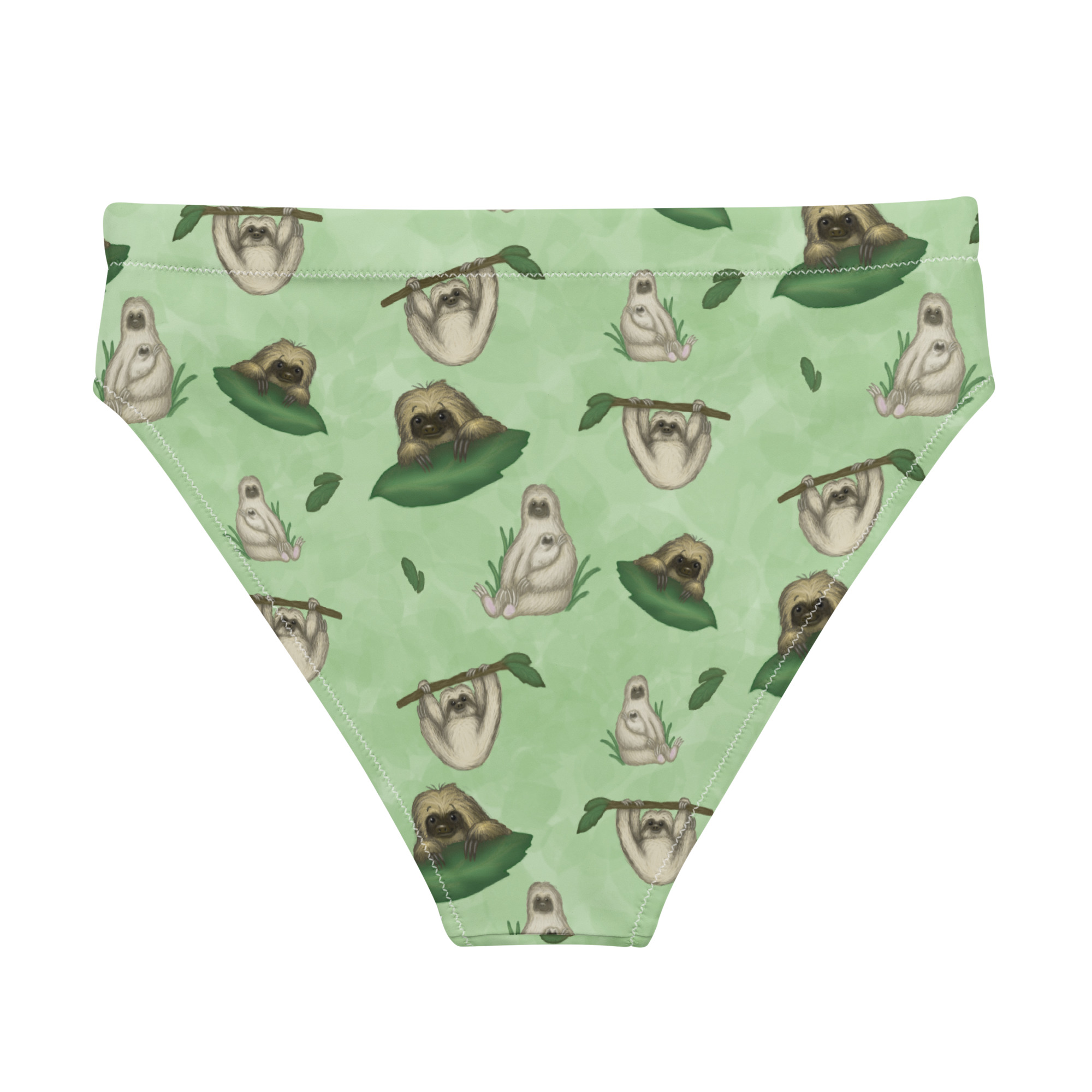 Sloth High-waisted Bikini Bottom - Image 13