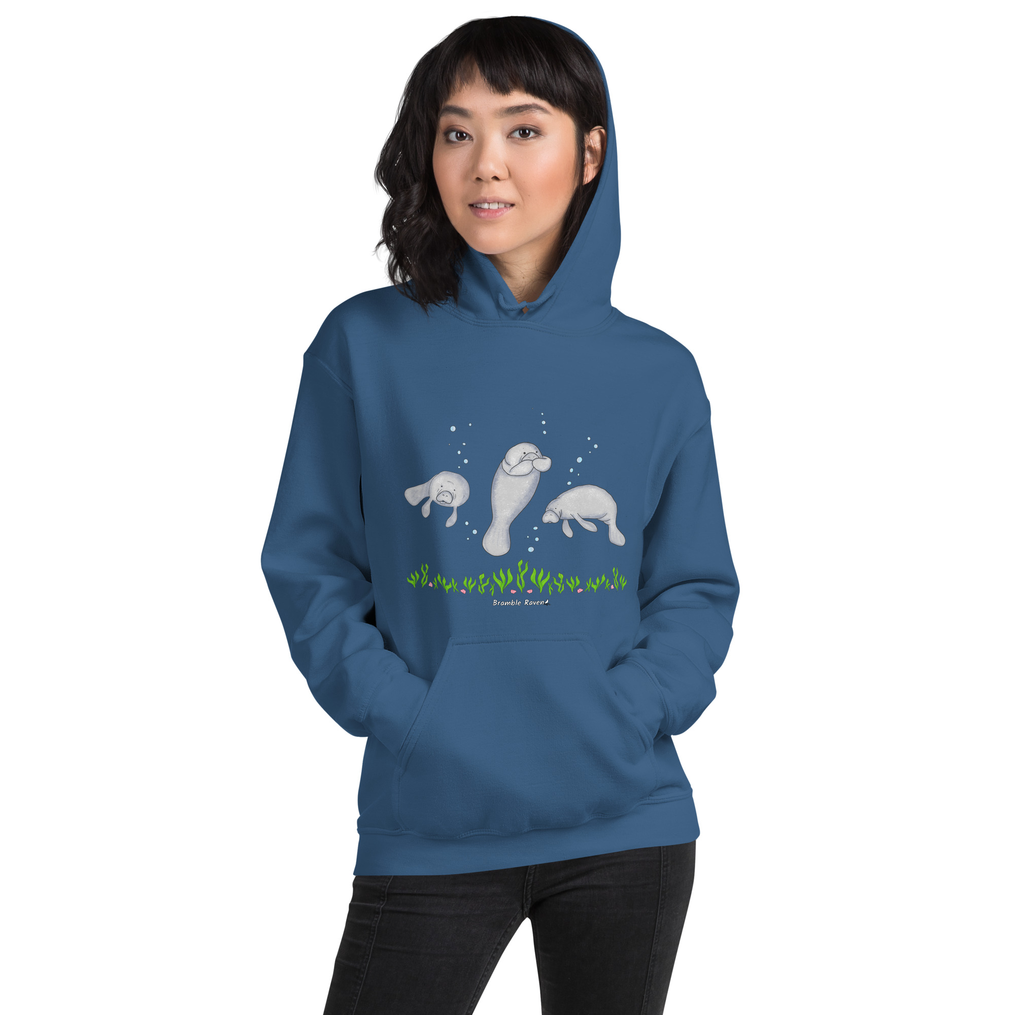 Three Manatees Hoodie - Image 6