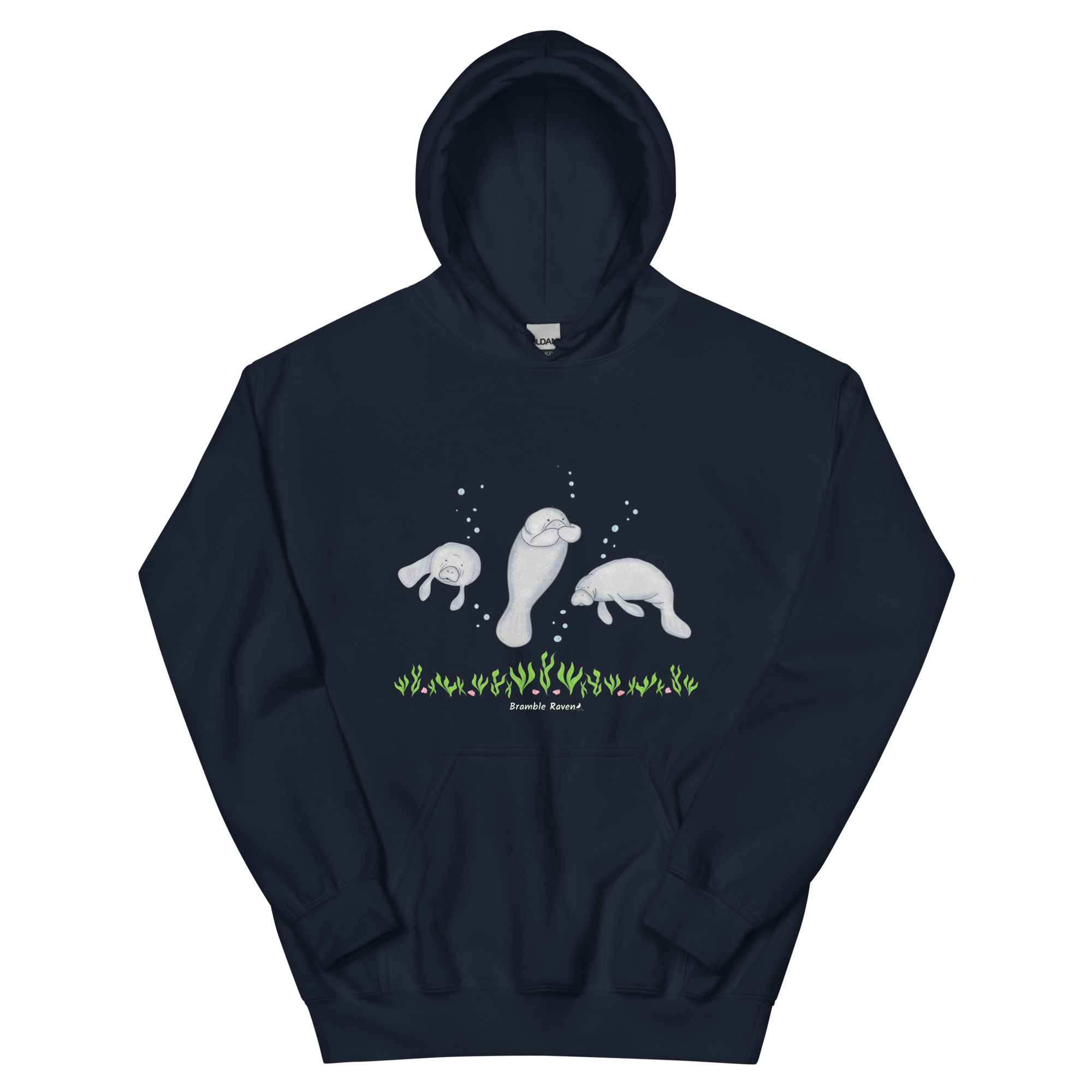 Three Manatees Hoodie - Image 10