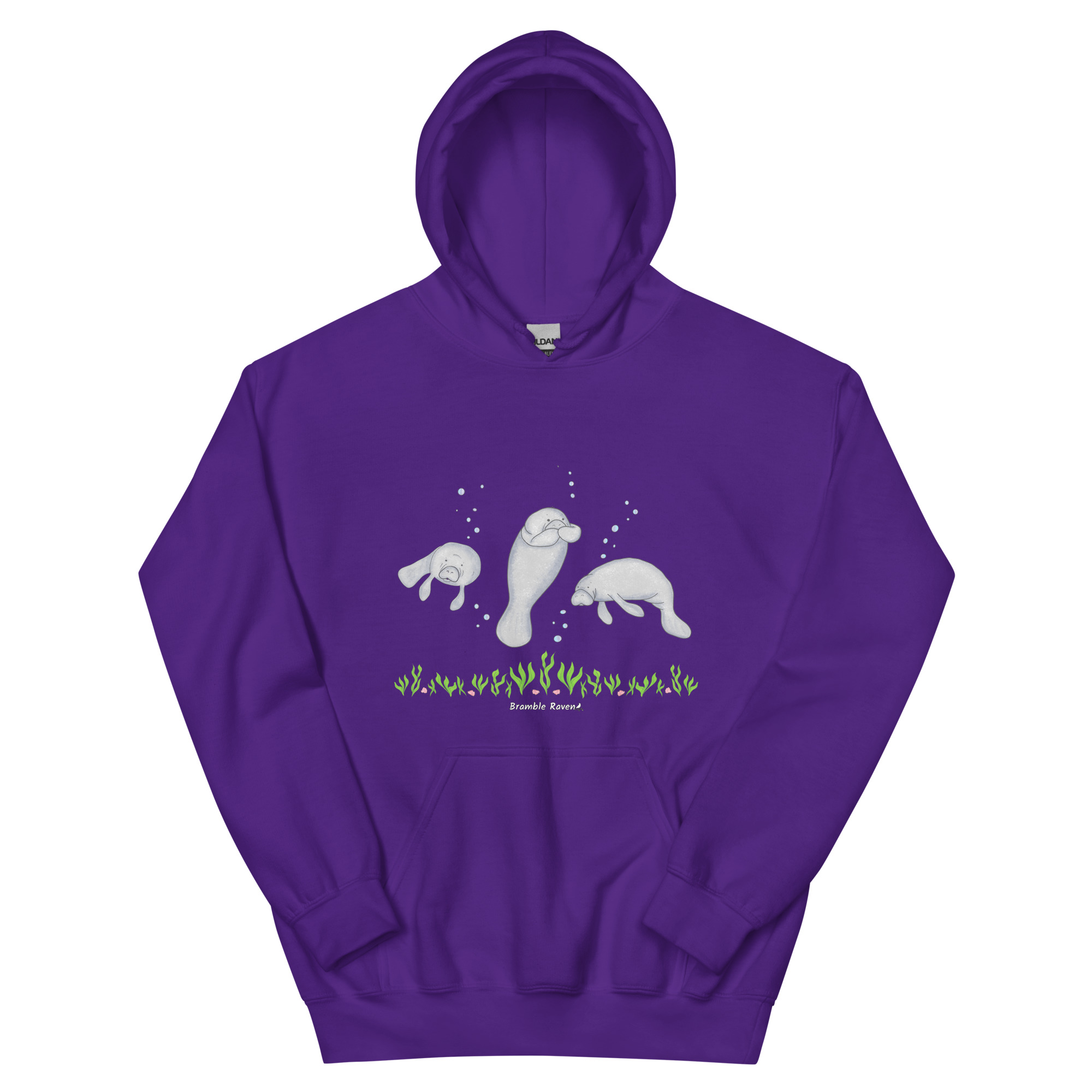 Three Manatees Hoodie - Image 11