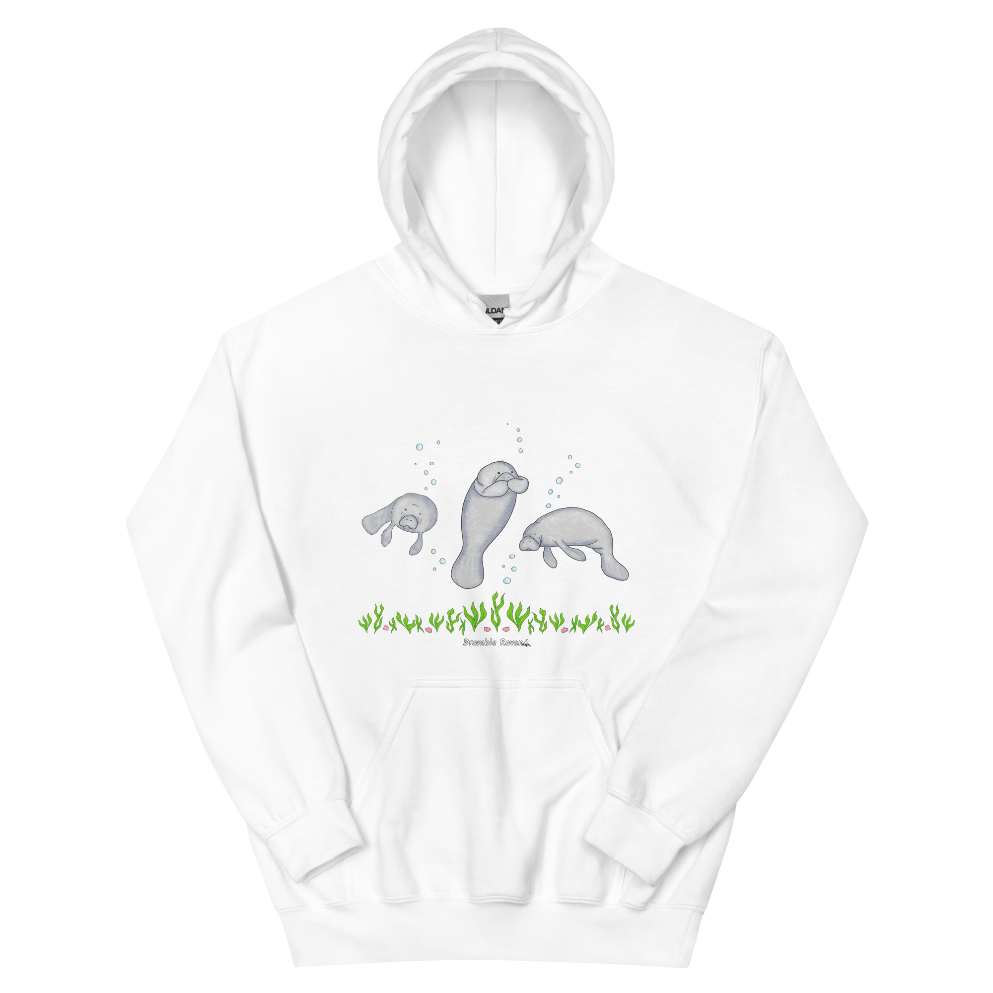 Three Manatees Hoodie - Image 16