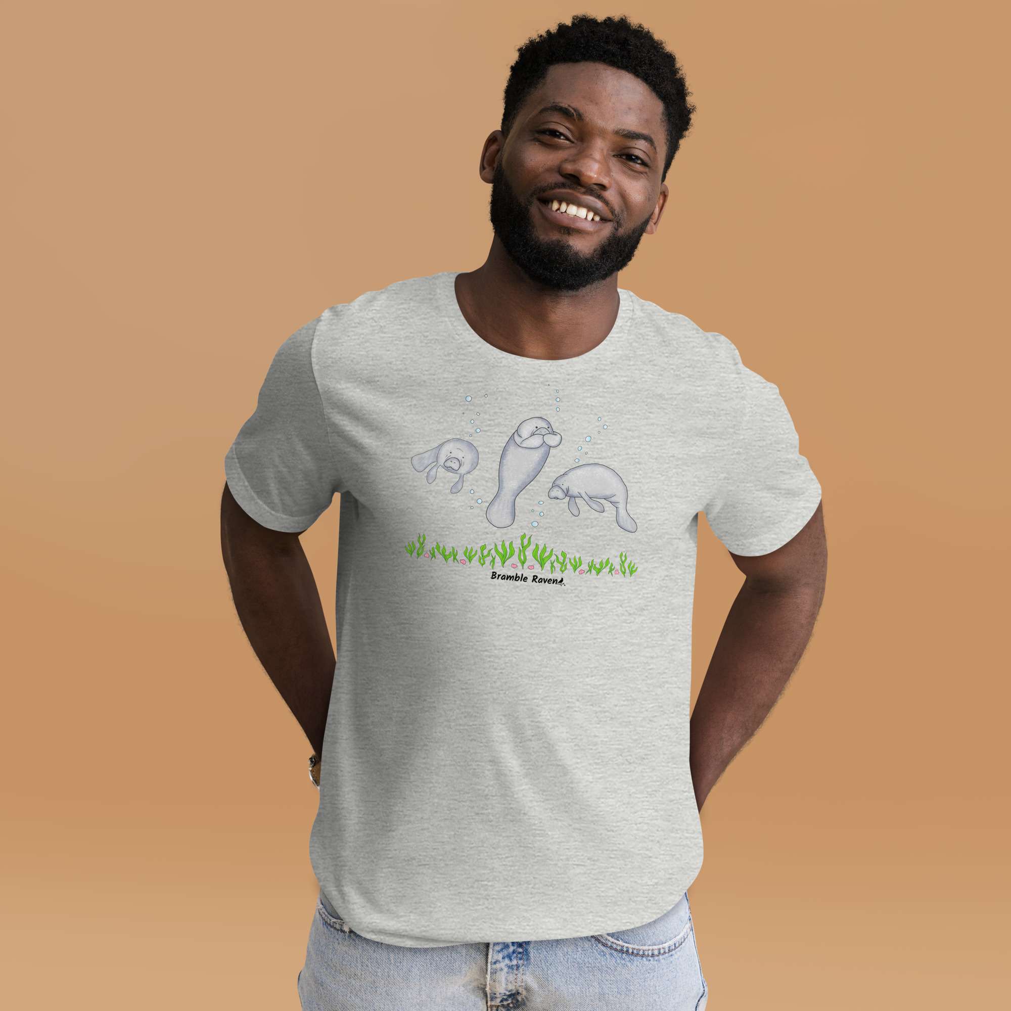 Three Manatees T-shirt - Image 5