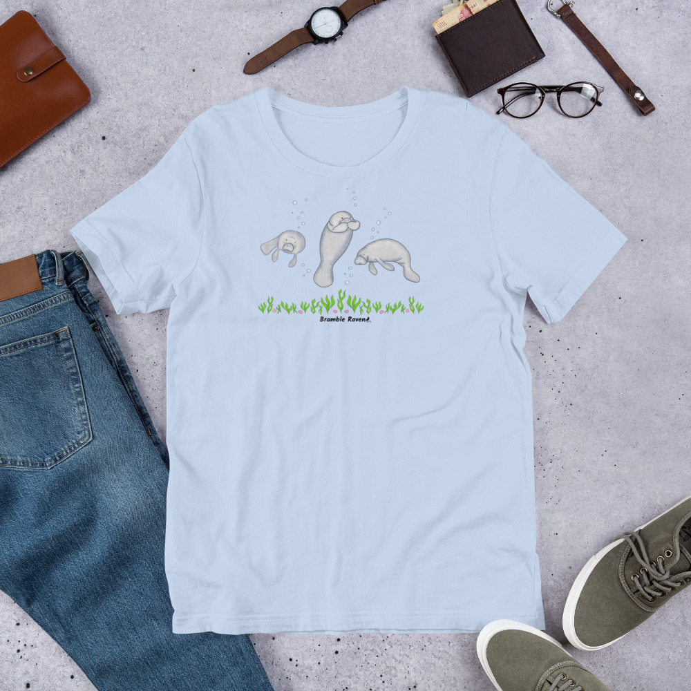 Three Manatees T-shirt - Image 6