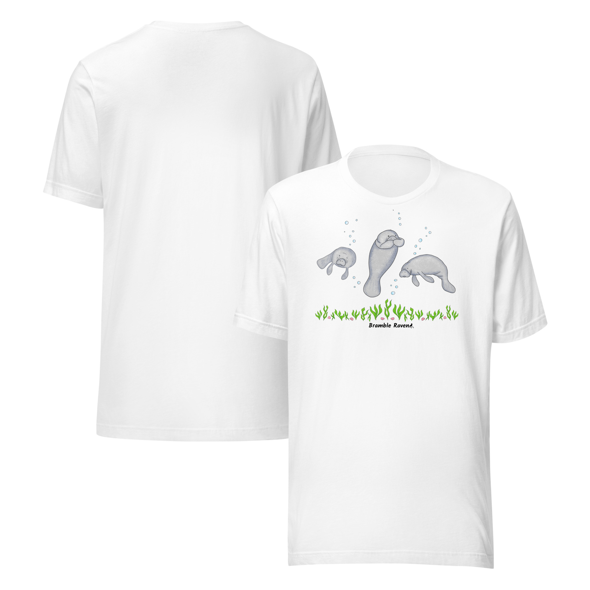 Three Manatees T-shirt - Image 8
