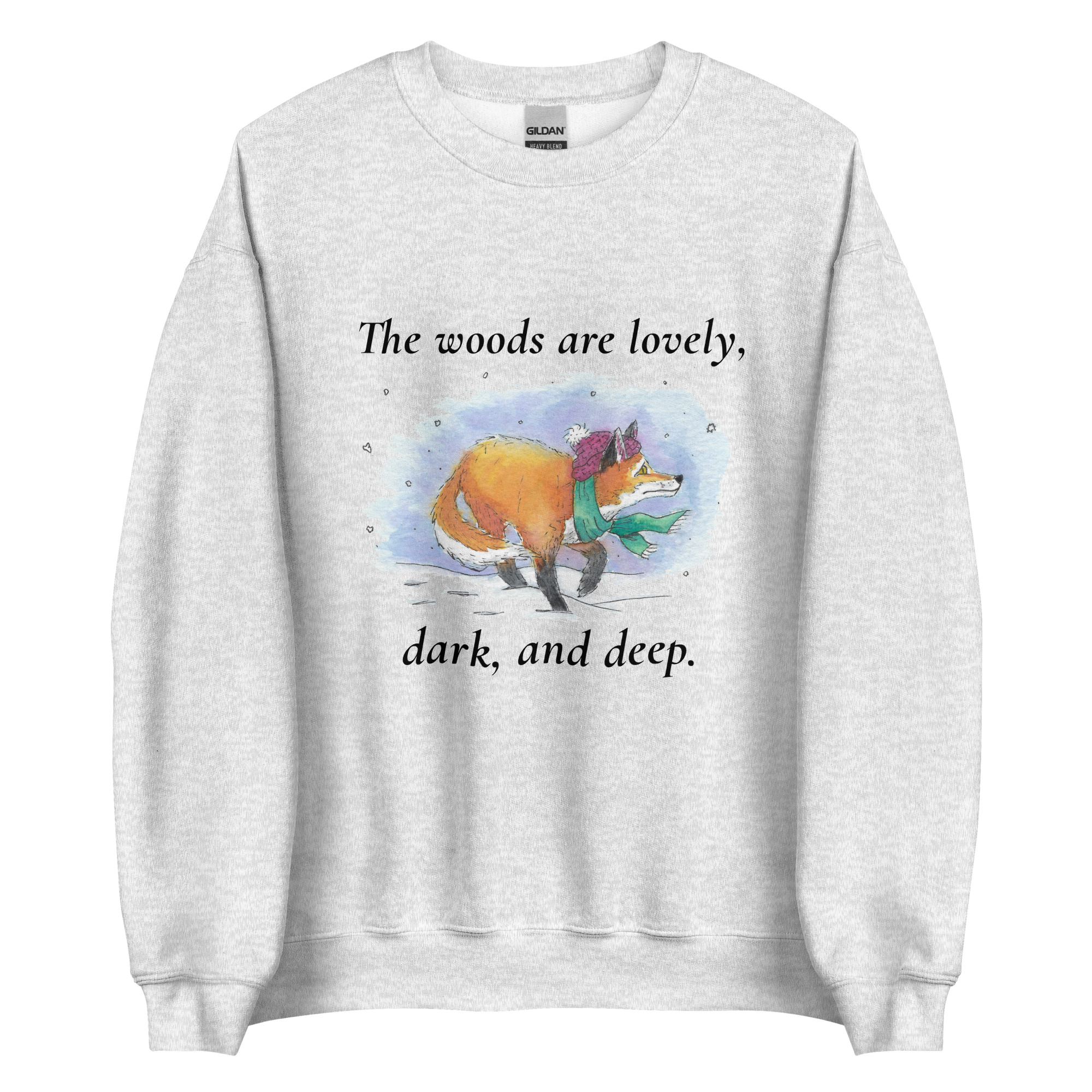 Lovely Woods Winter Fox Sweatshirt - Image 11