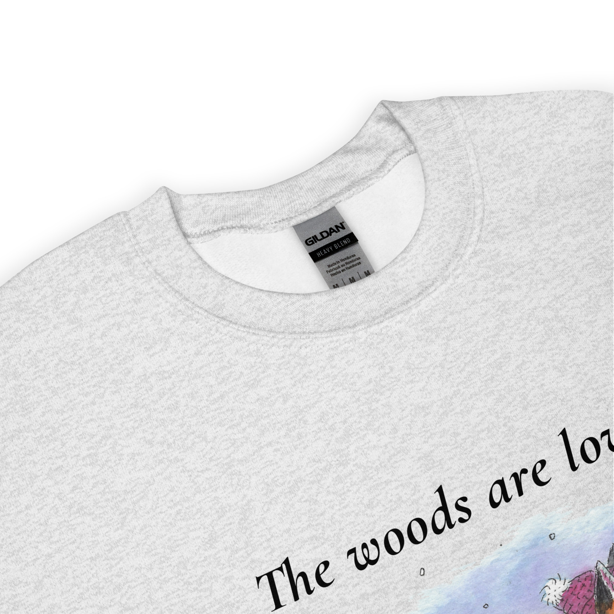 Lovely Woods Winter Fox Sweatshirt - Image 5