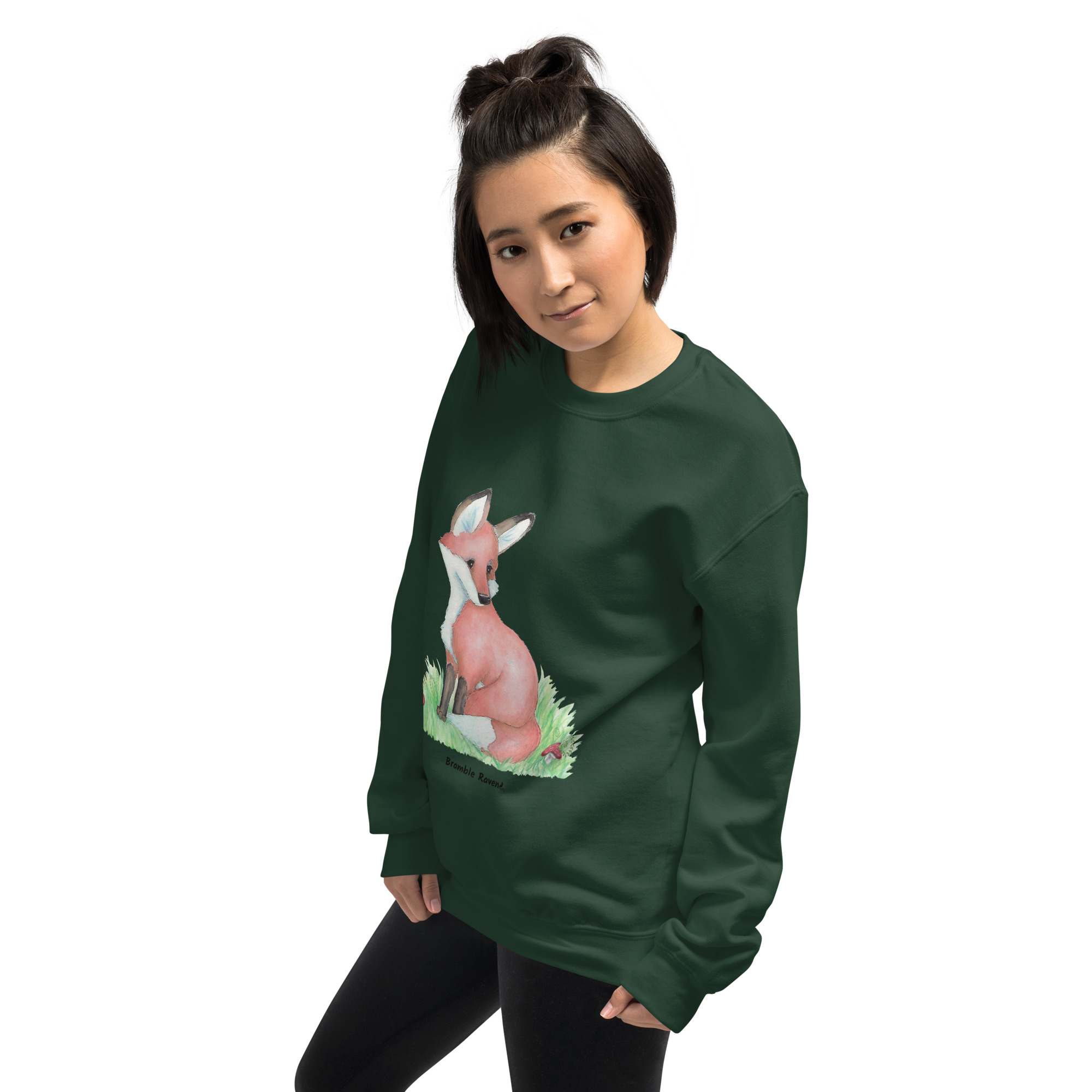 Forest Fox Sweatshirt - Image 2