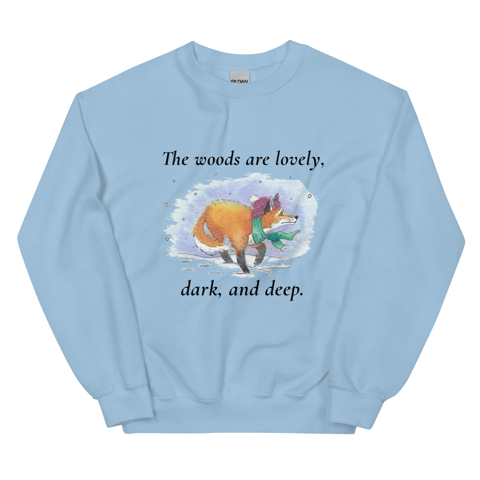 Lovely Woods Winter Fox Sweatshirt - Image 9