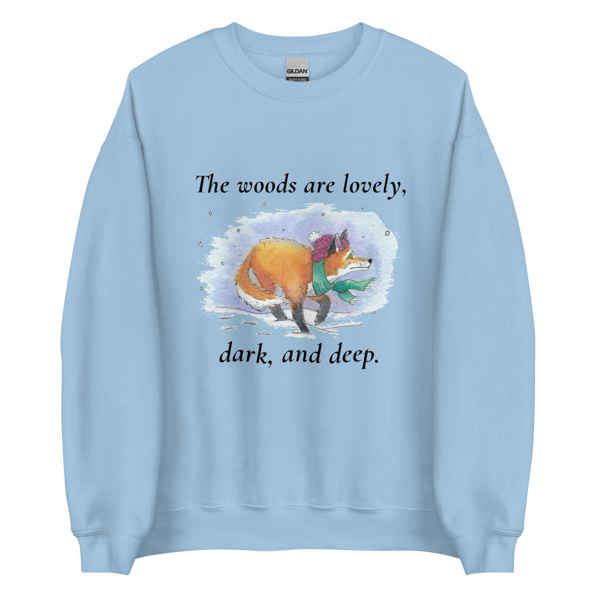 Lovely Woods Winter Fox Sweatshirt - Image 10