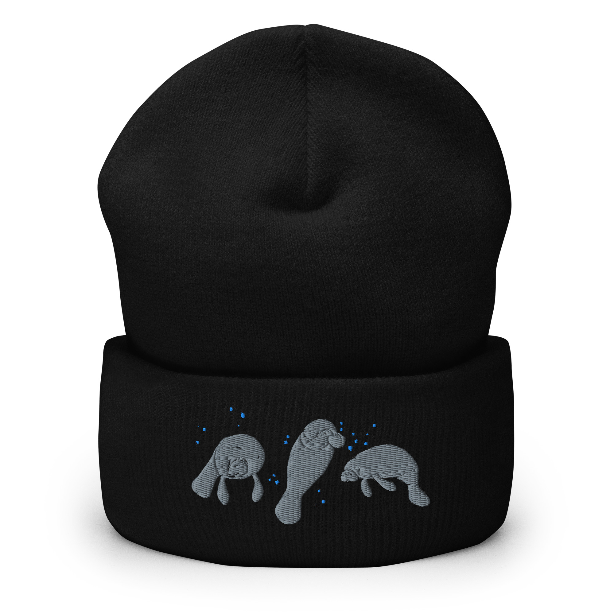 Manatee Embroidered Cuffed Beanie - Image 13