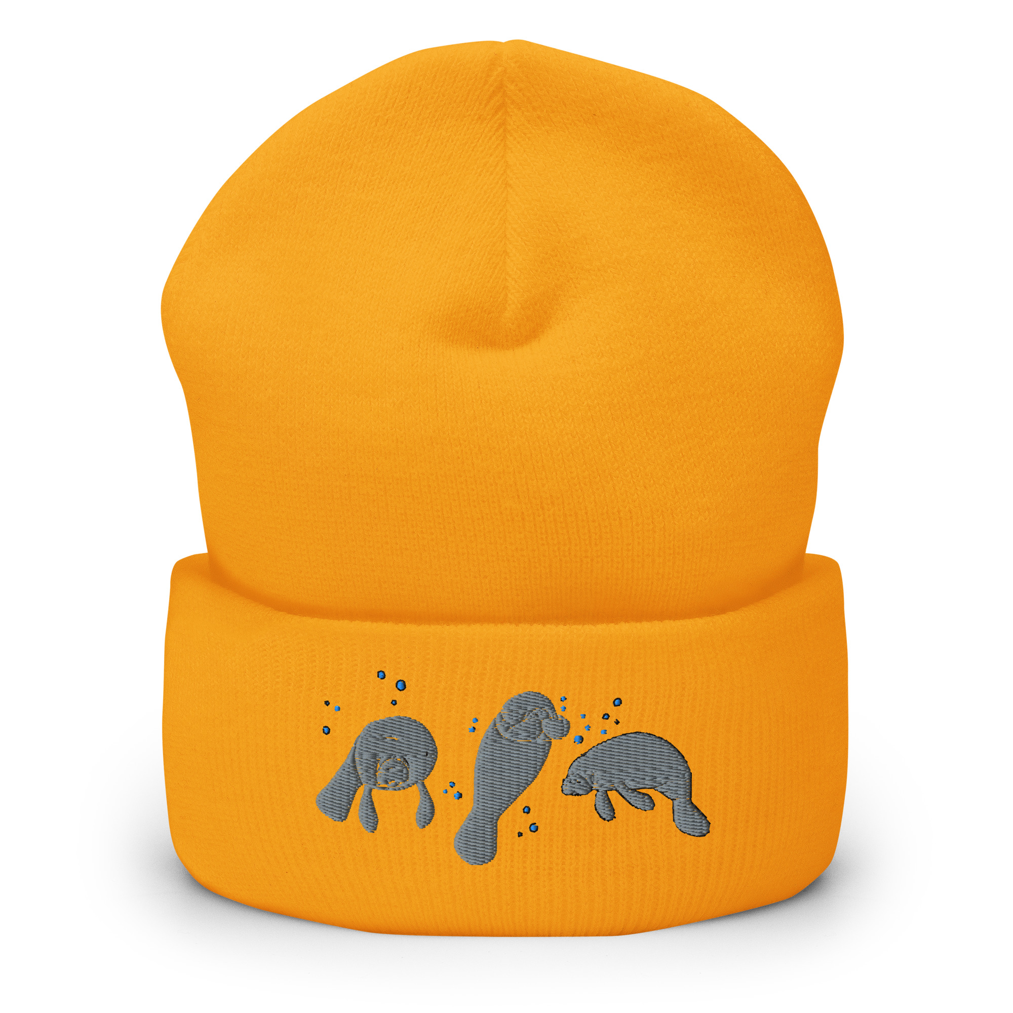 Manatee Embroidered Cuffed Beanie - Image 22