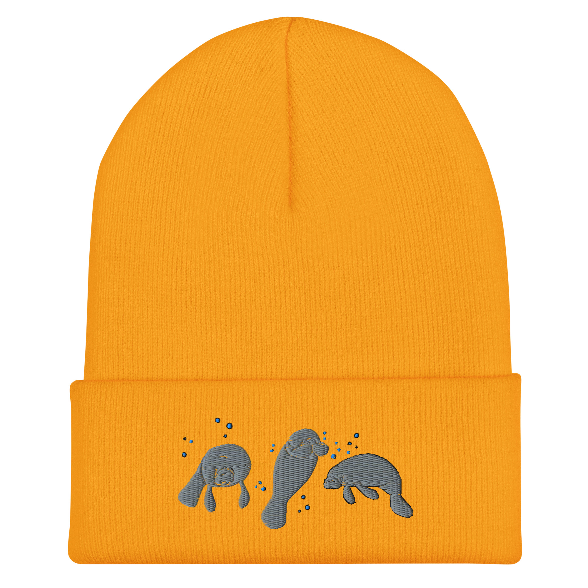 Manatee Embroidered Cuffed Beanie - Image 10