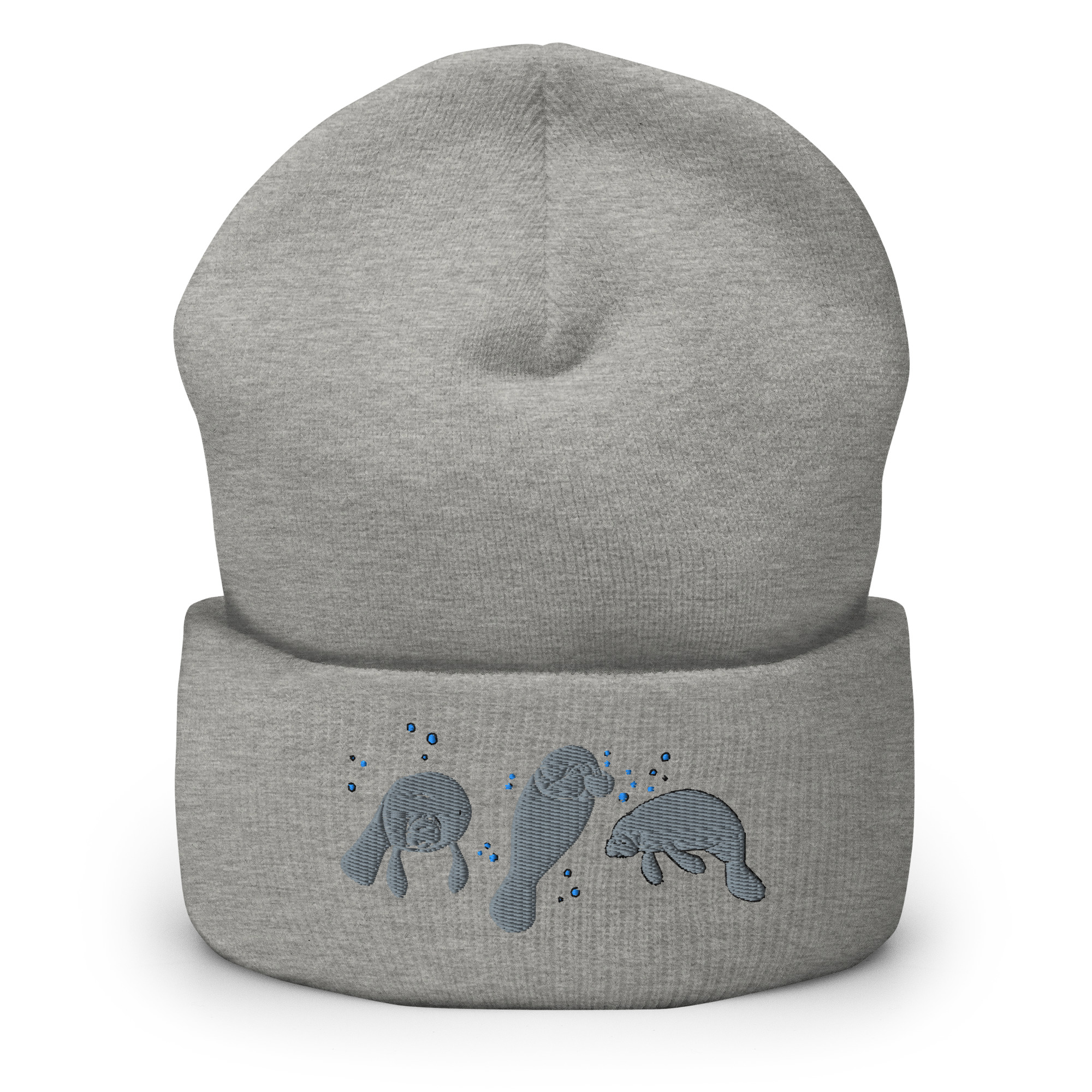 Manatee Embroidered Cuffed Beanie - Image 21