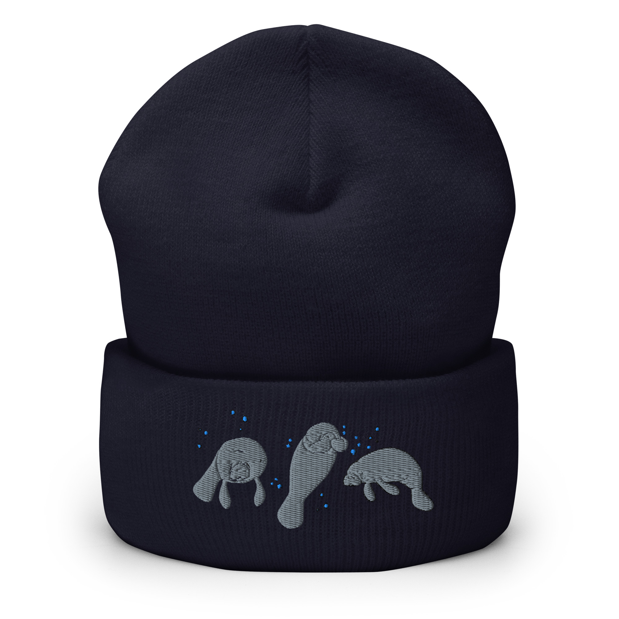 Manatee Embroidered Cuffed Beanie - Image 15