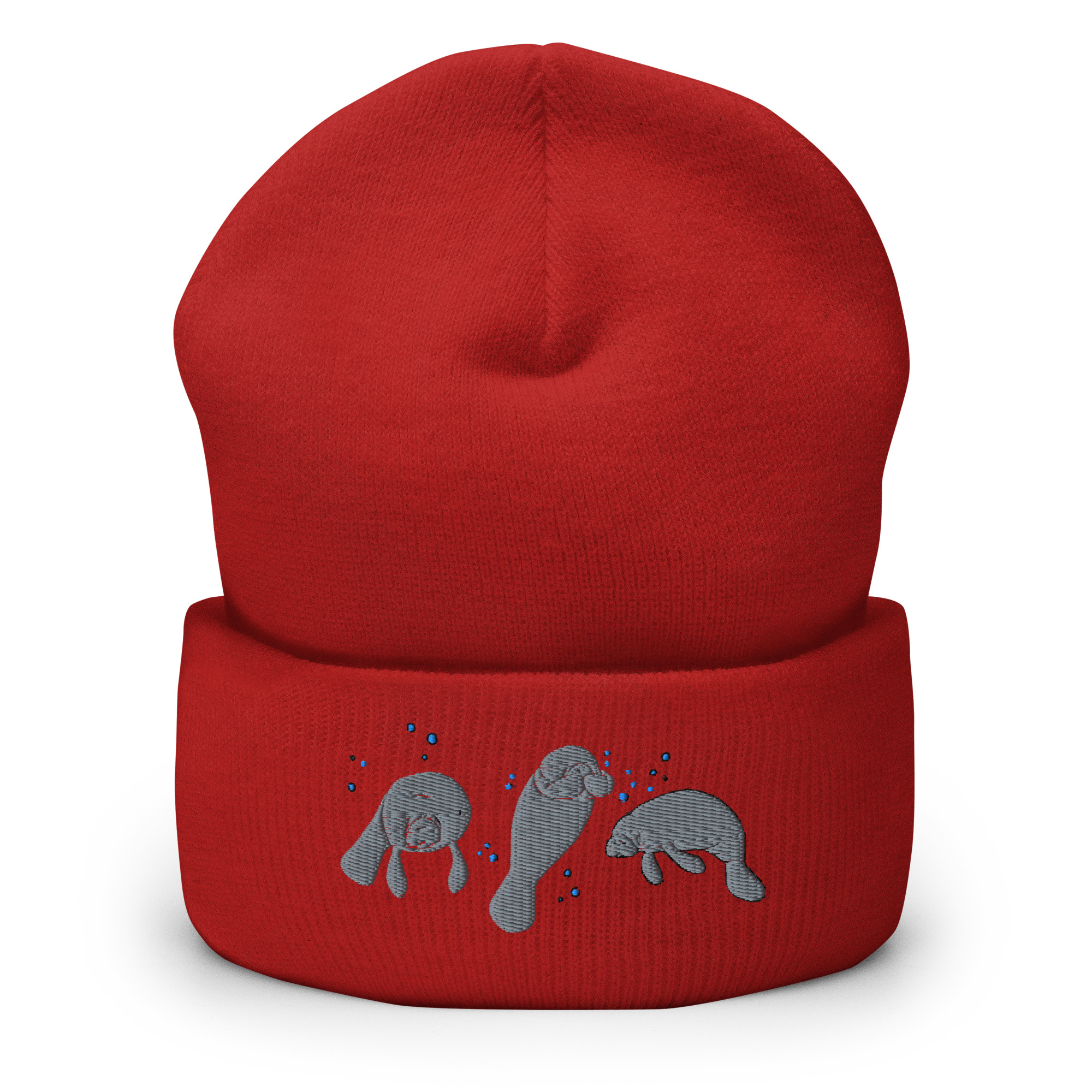 Manatee Embroidered Cuffed Beanie - Image 18