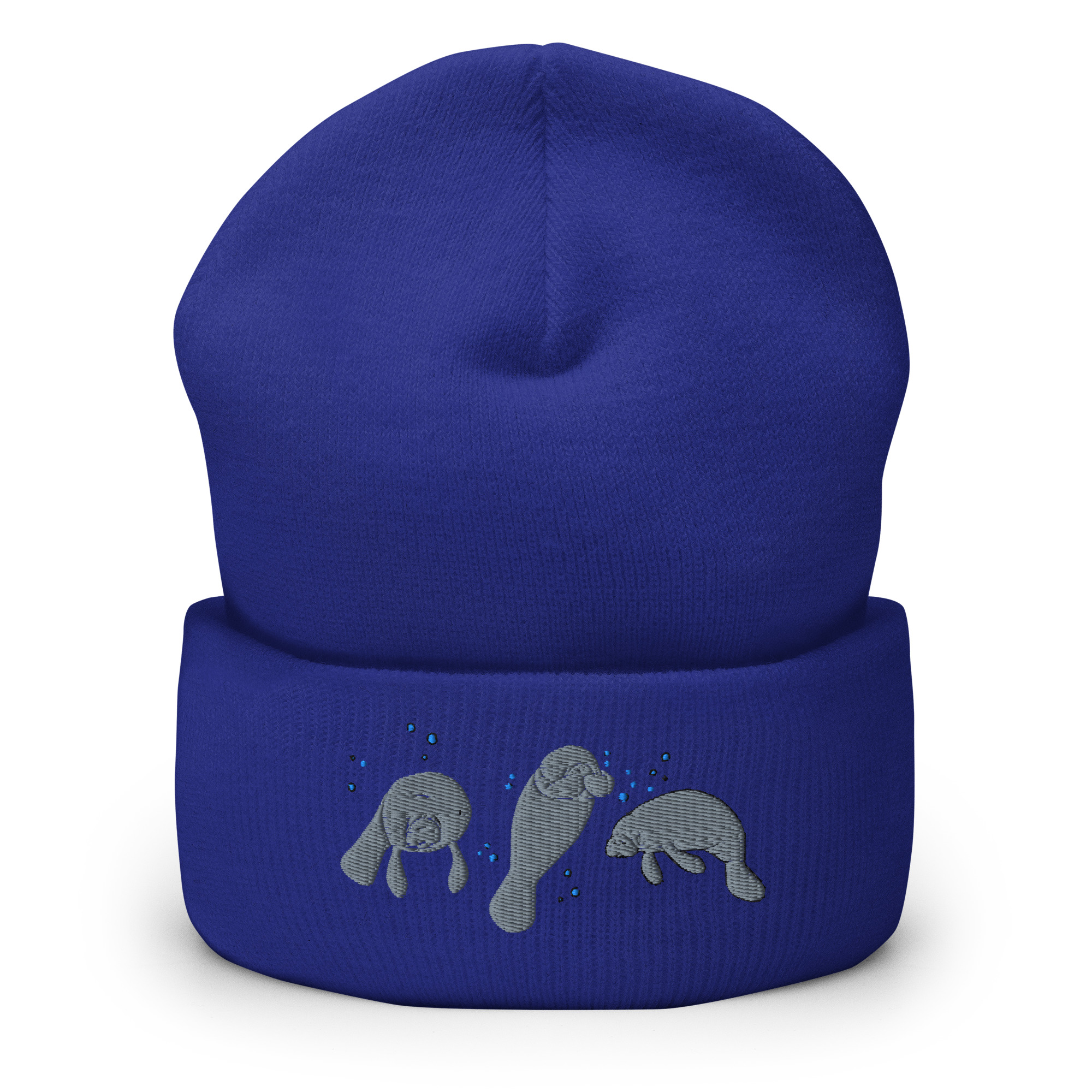 Manatee Embroidered Cuffed Beanie - Image 17