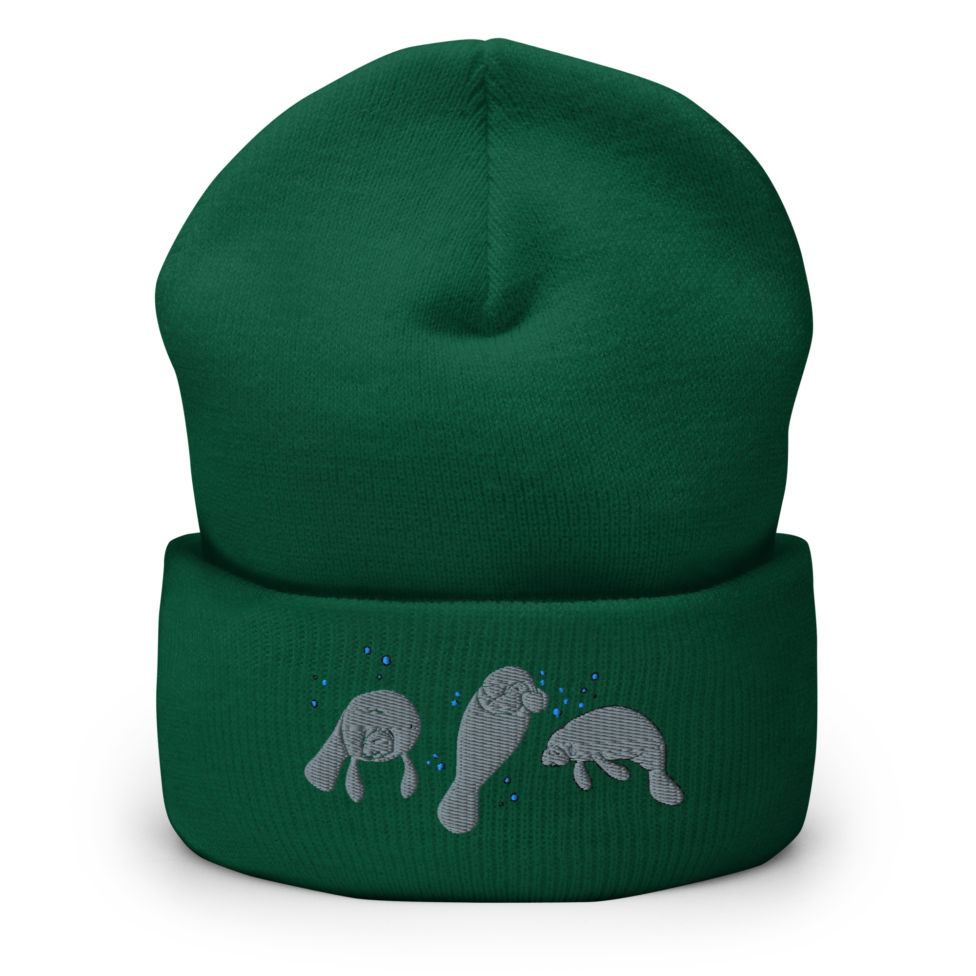 Manatee Embroidered Cuffed Beanie - Image 20