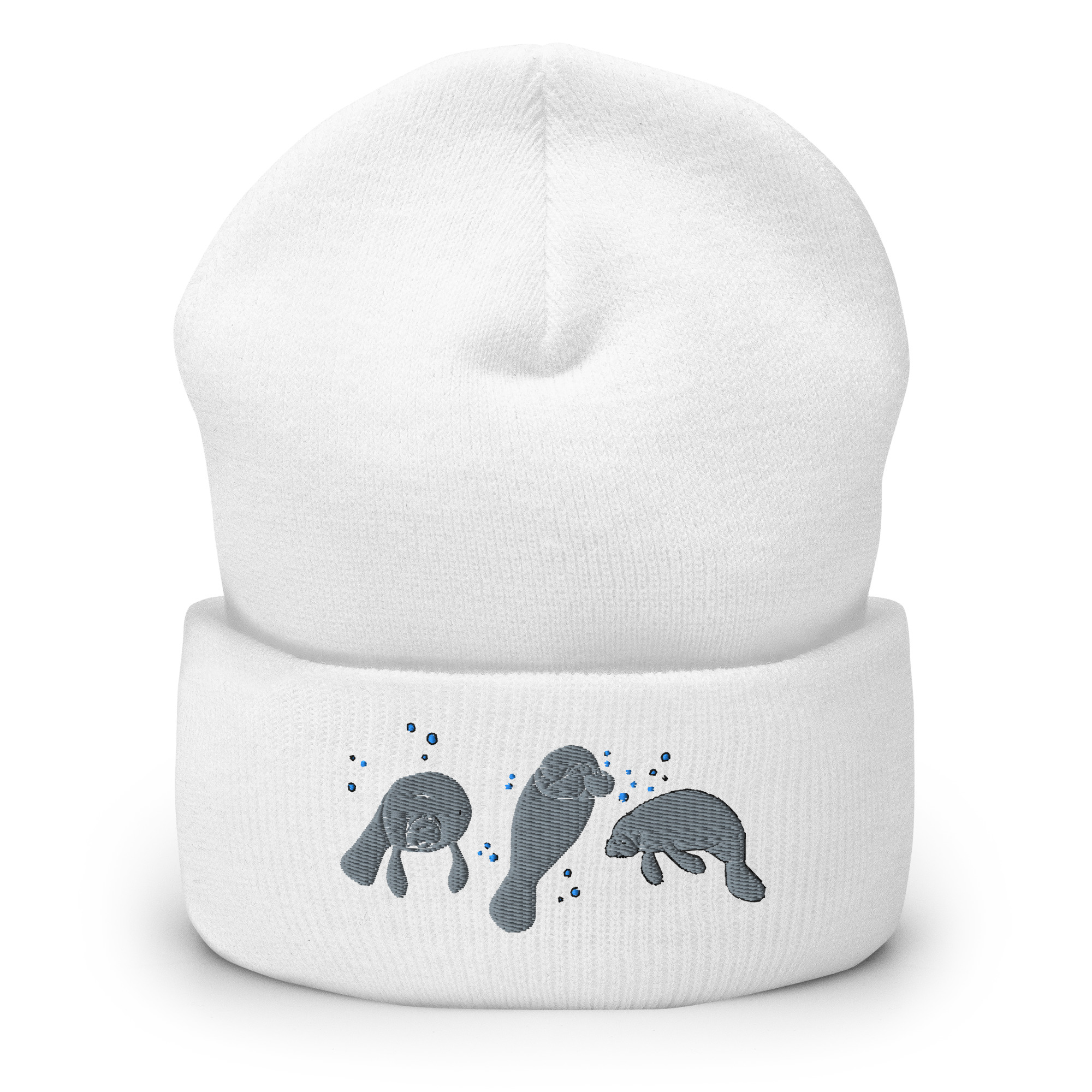 Manatee Embroidered Cuffed Beanie - Image 24