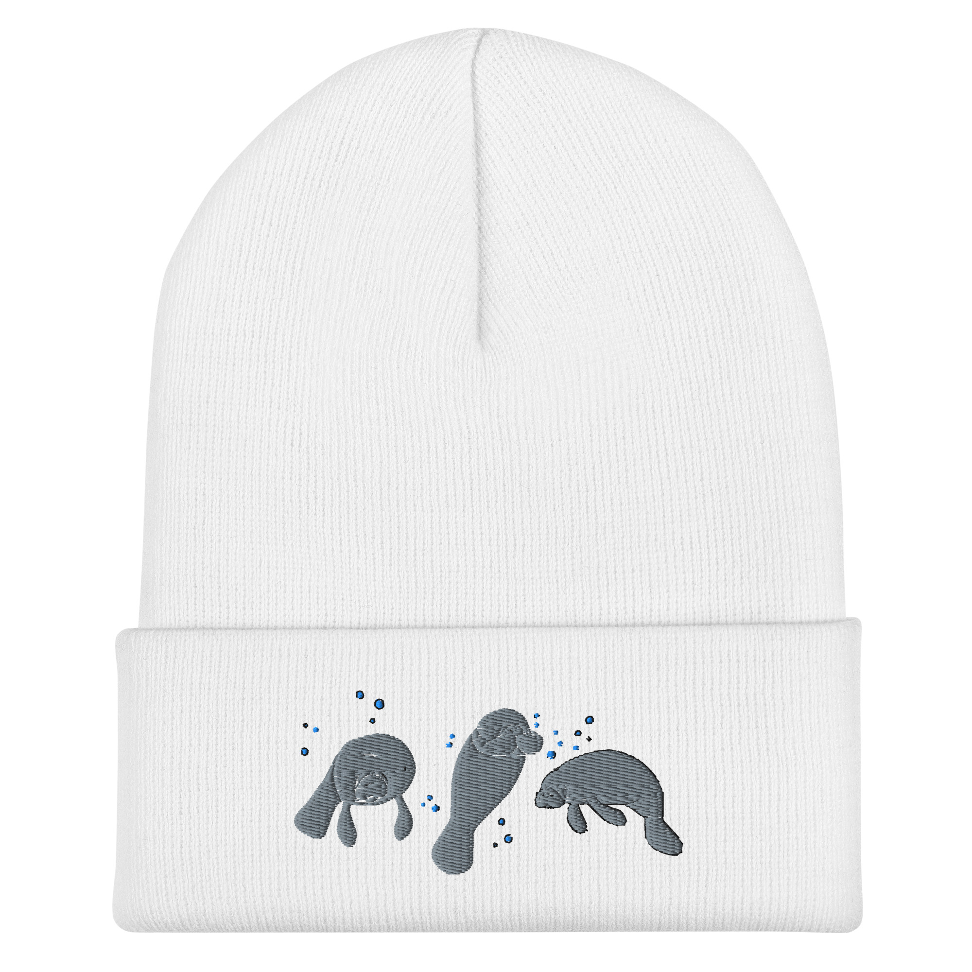 Manatee Embroidered Cuffed Beanie - Image 12