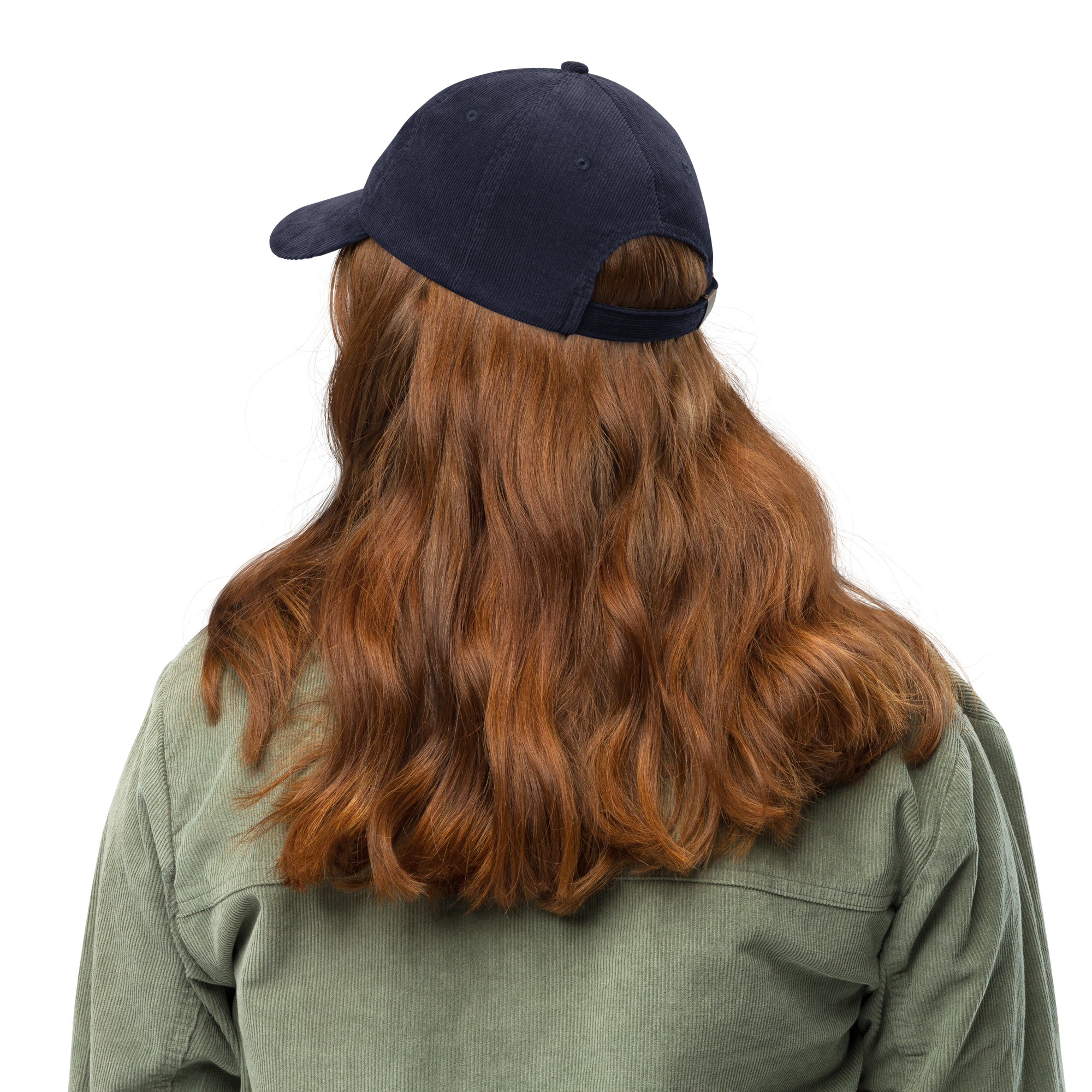 Manatee Embroidered Corduroy Cap - Image 13