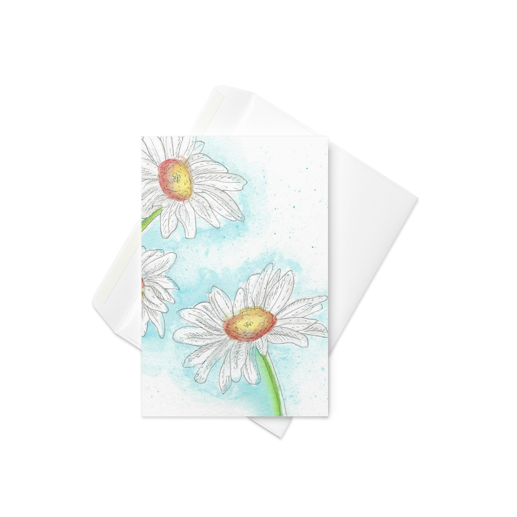 Daisy Trio Greeting Card