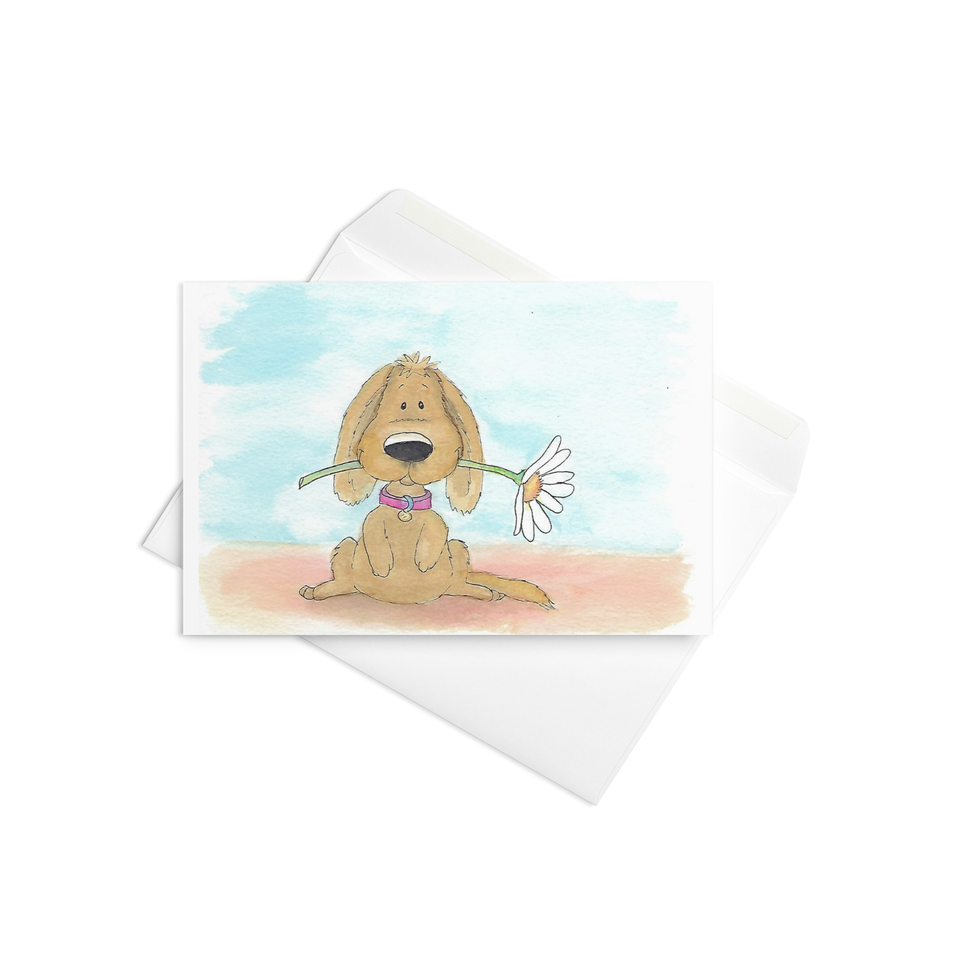 Duke's Daisy Greeting Card